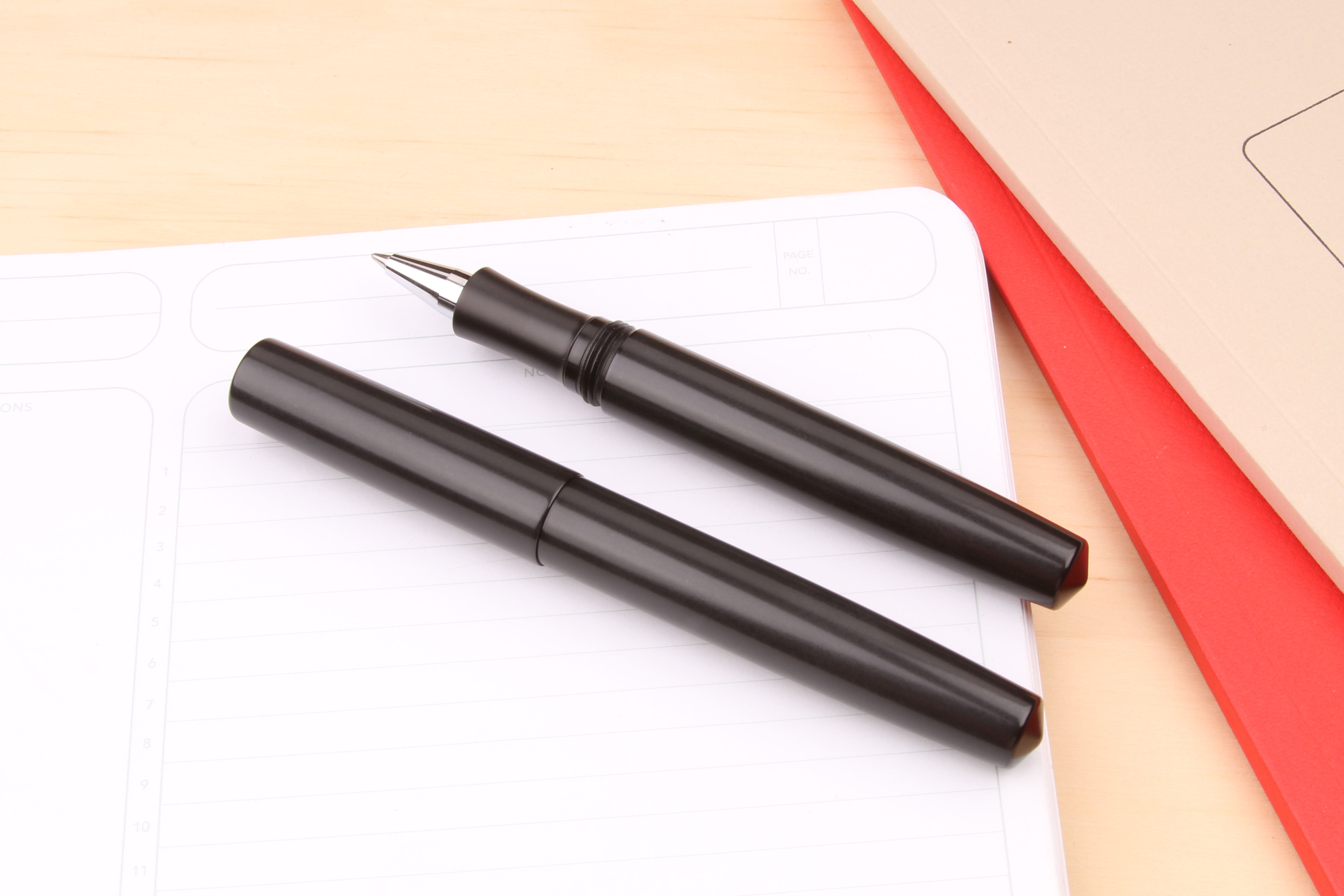 Engineered Plastics "Full Sized" Inkball Pen - Ultem/Peek/Black Ultem