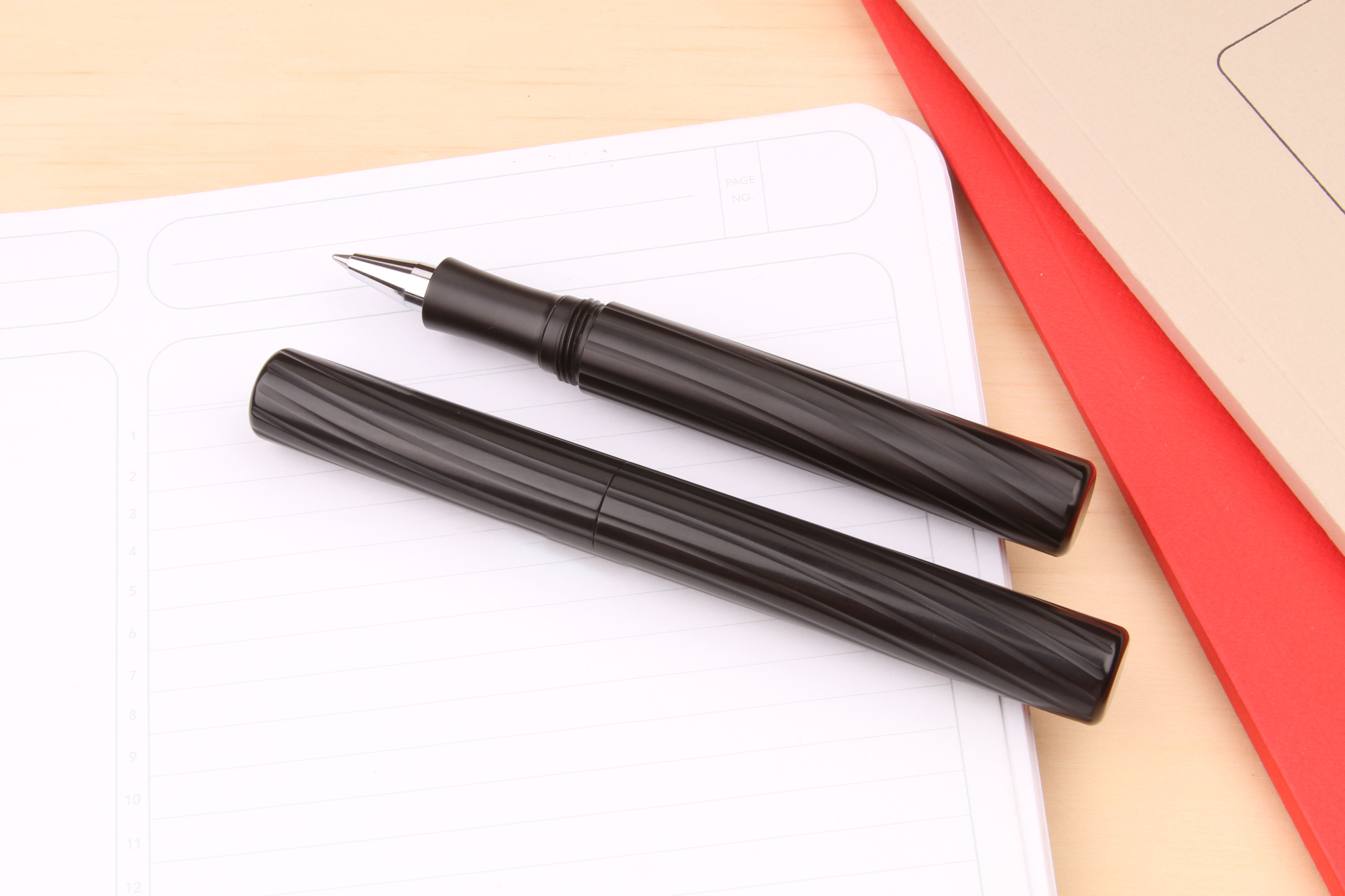 Engineered Plastics "Full Sized" Inkball Pen - Ultem/Peek/Black Ultem