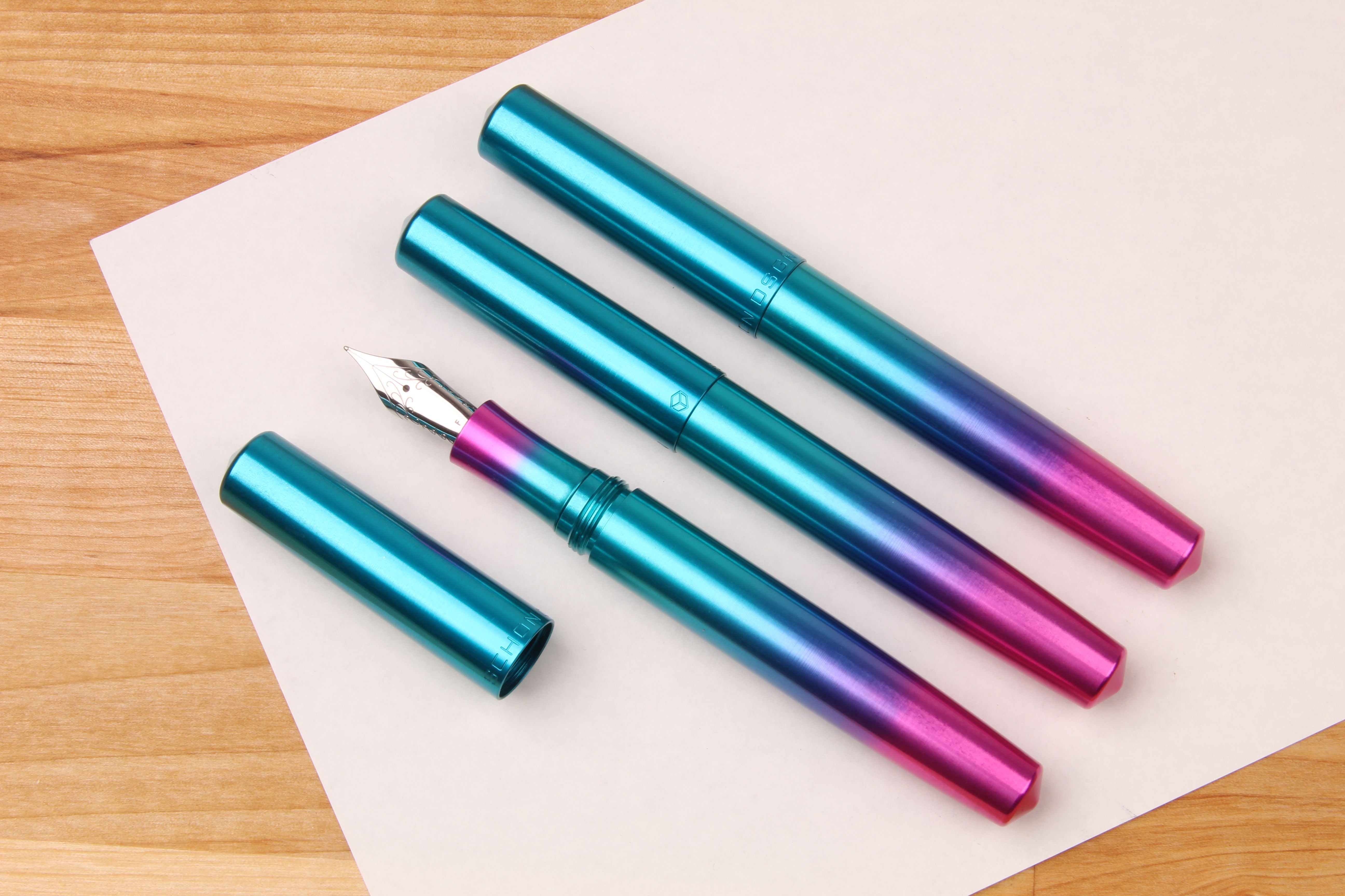 Anodized Aluminum "Full Sized" Fountain Pen