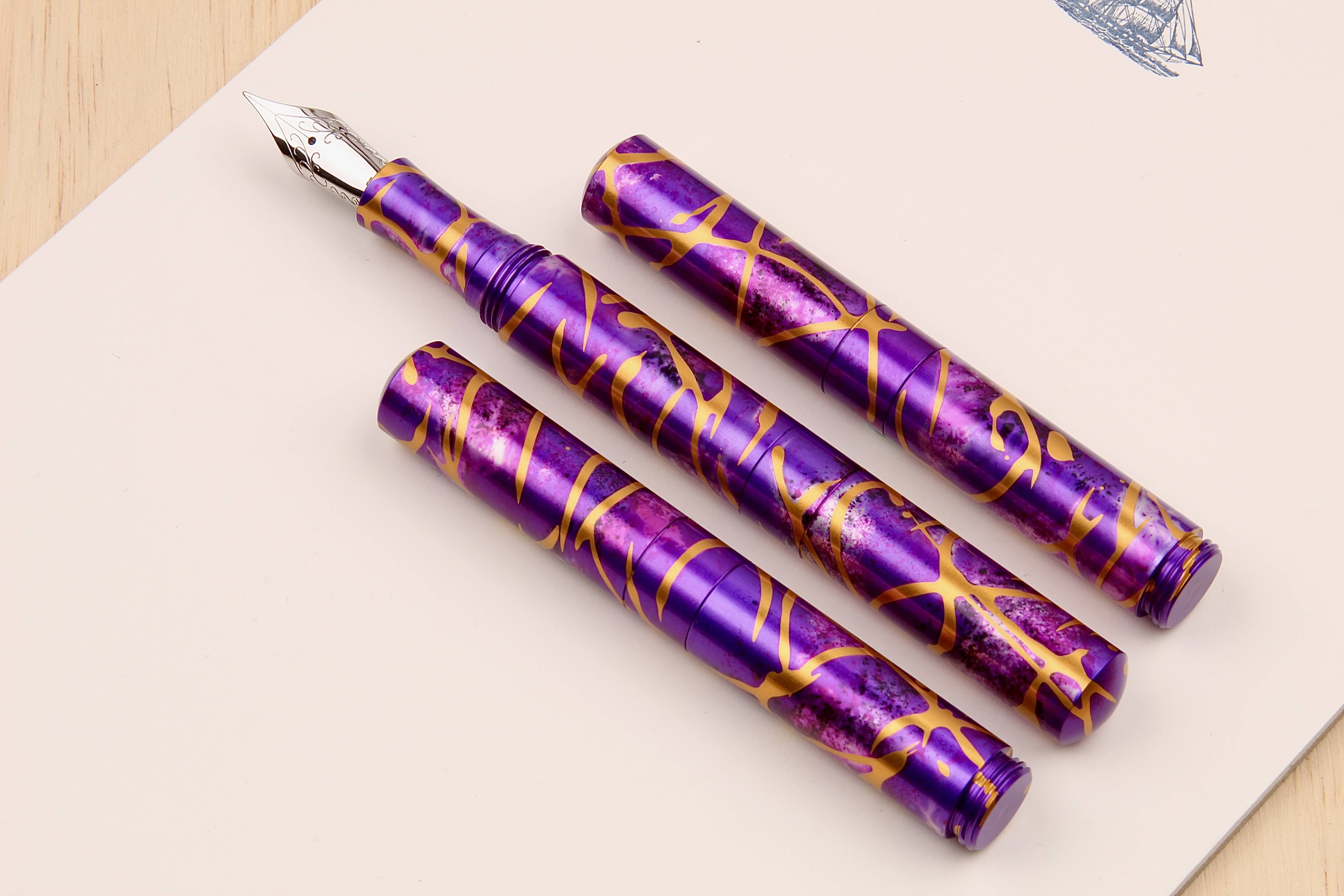 Anodized Aluminum "Pocket Six" Fountain Pen