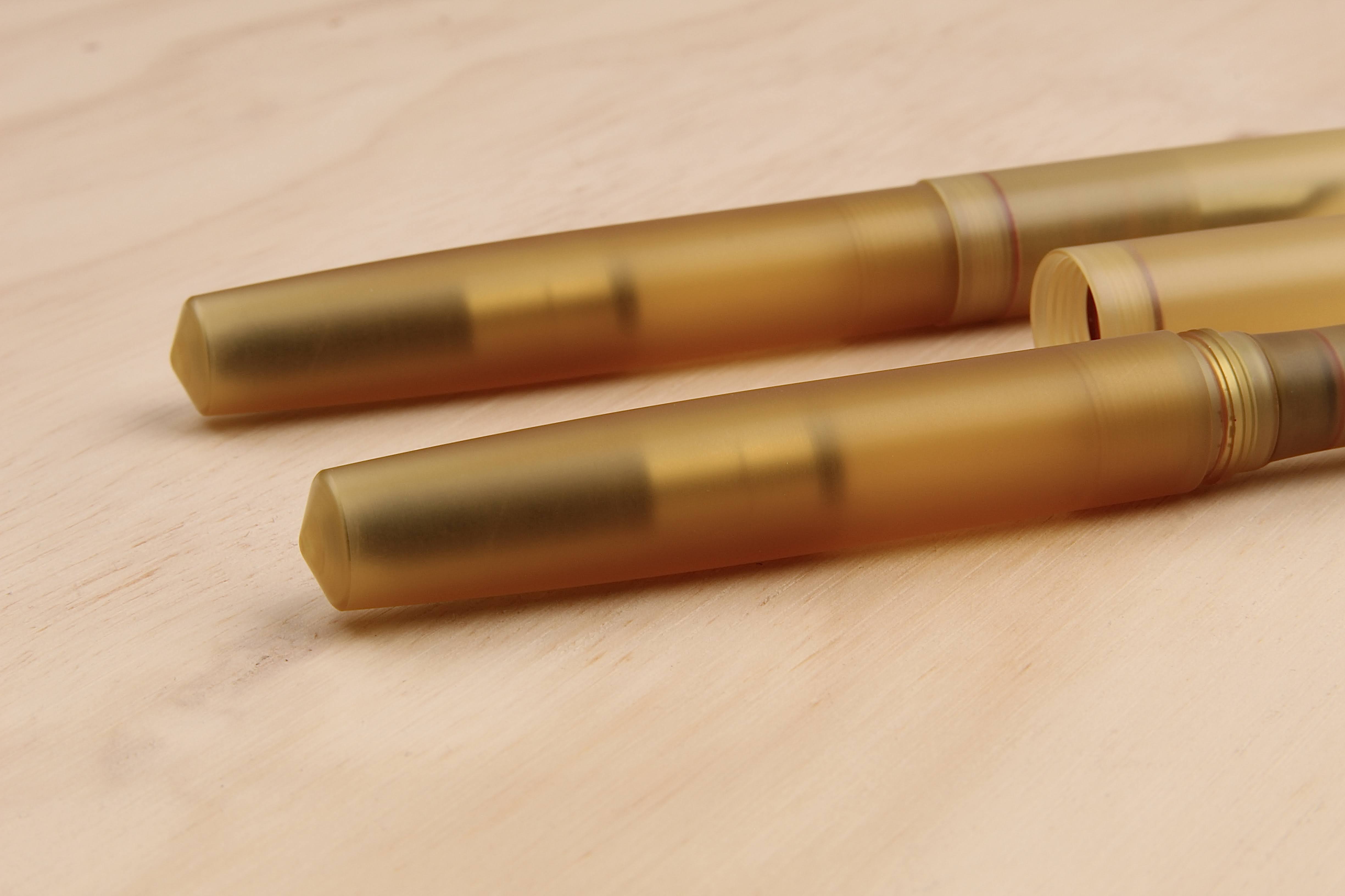 Engineered Plastics "Full Sized" Fountain Pen - Ultem/Peek/Black Ultem