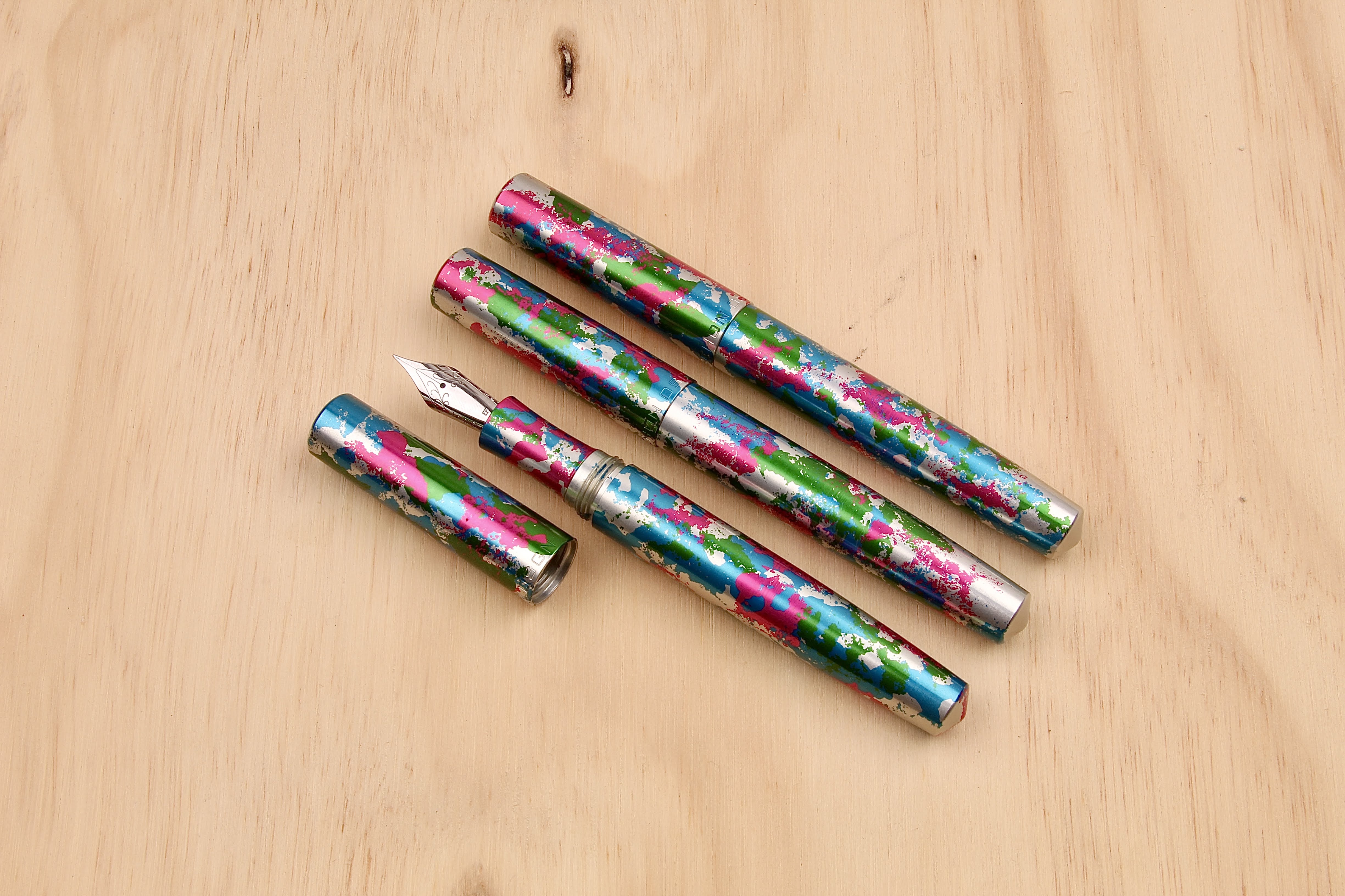 Anodized Aluminum "Full Sized" Fountain Pen