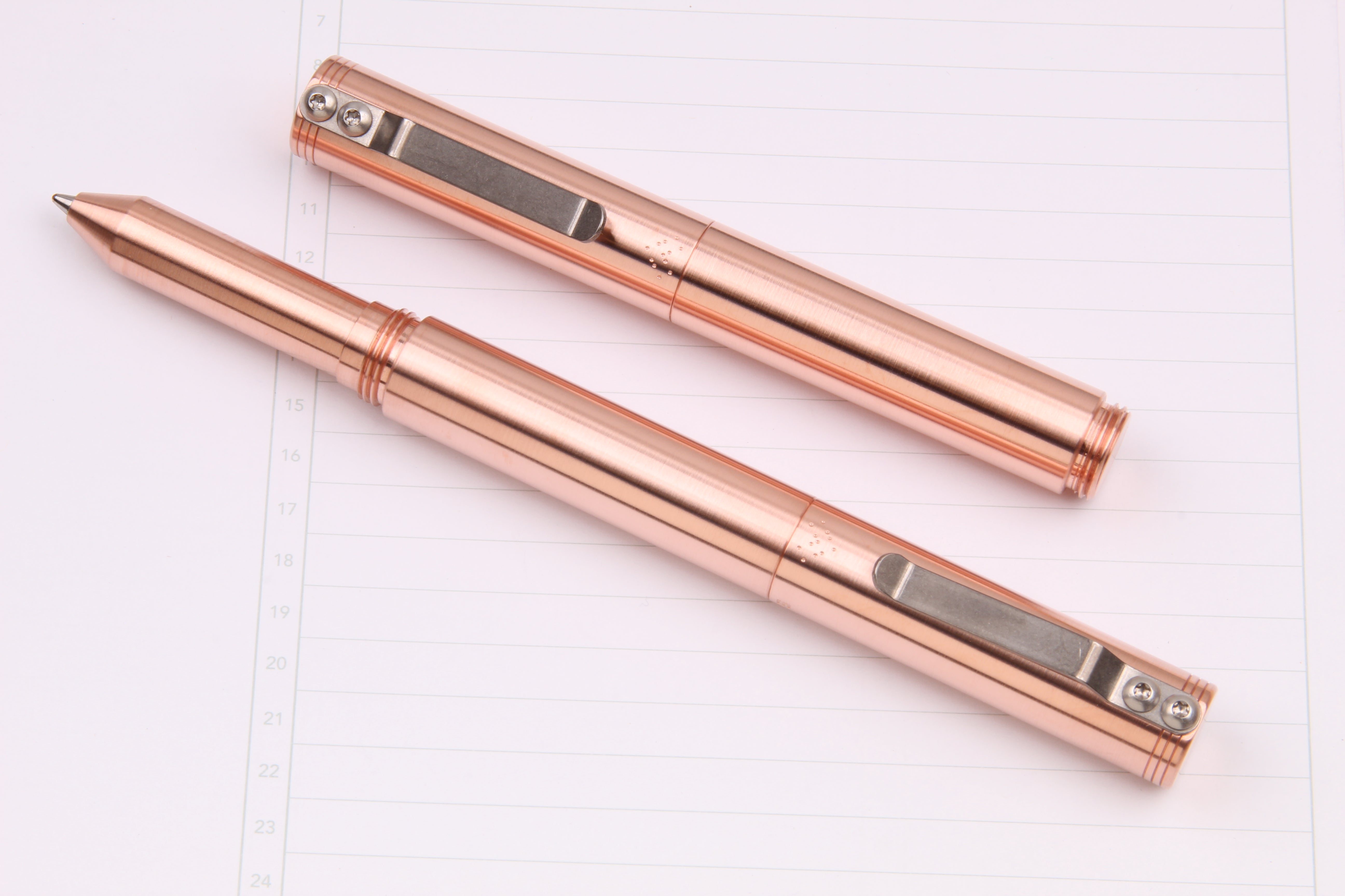 The Machined Pen V2 - The Anniversary Edition- Roller and Fountain Pen