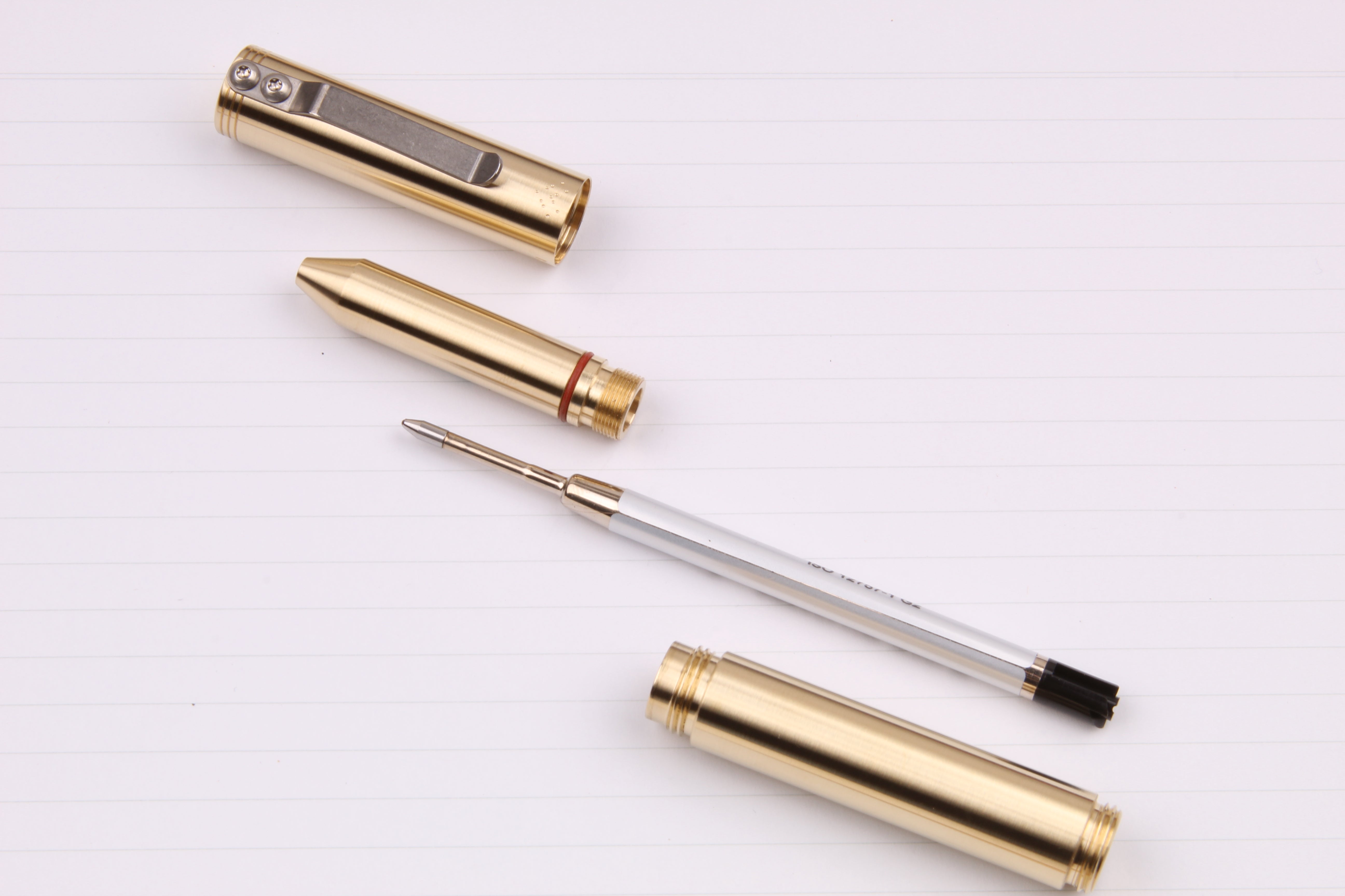 The Machined Pen V2 - The Anniversary Edition- Roller and Fountain Pen