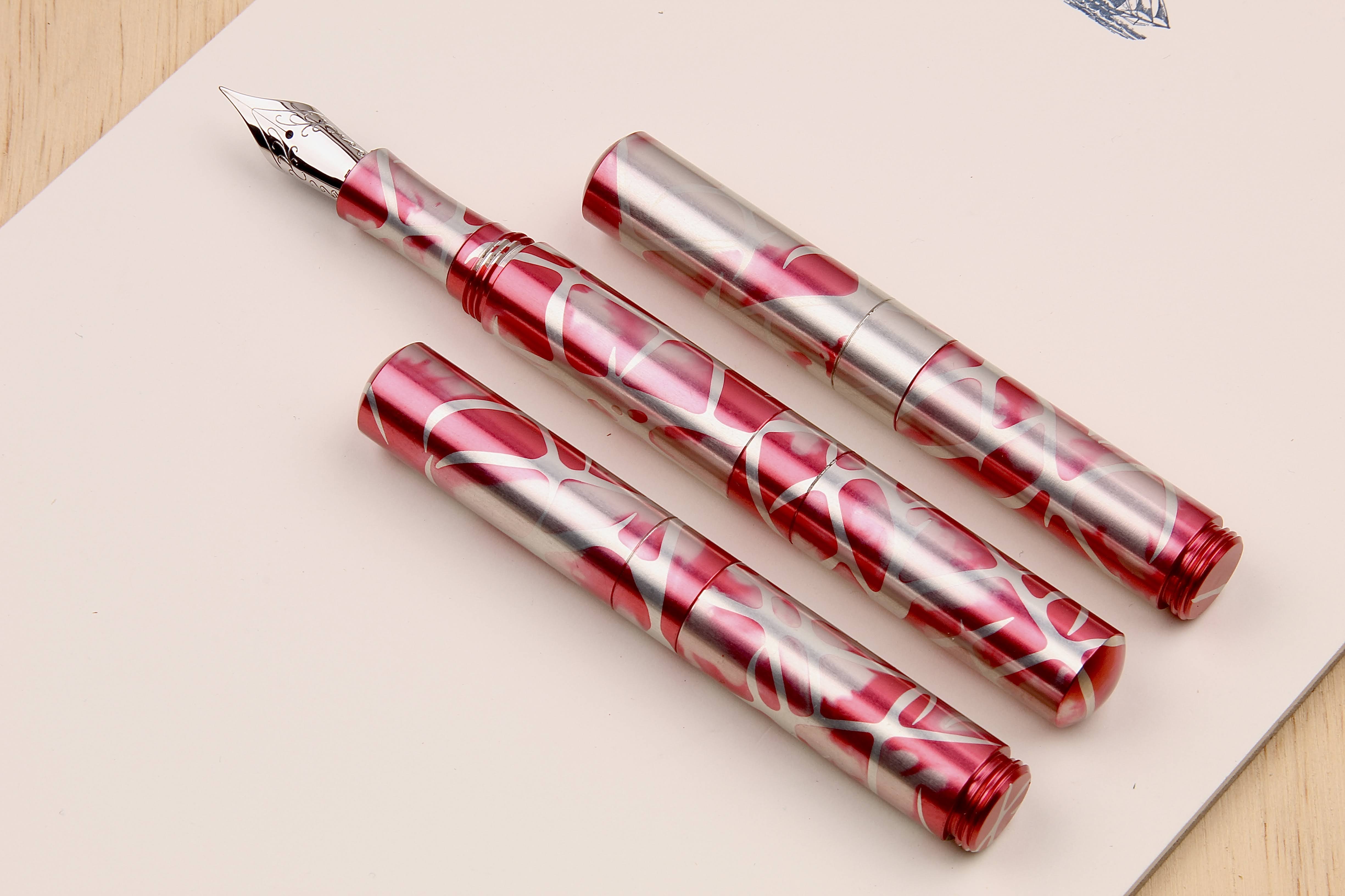 Anodized Aluminum "Pocket Six" Fountain Pen