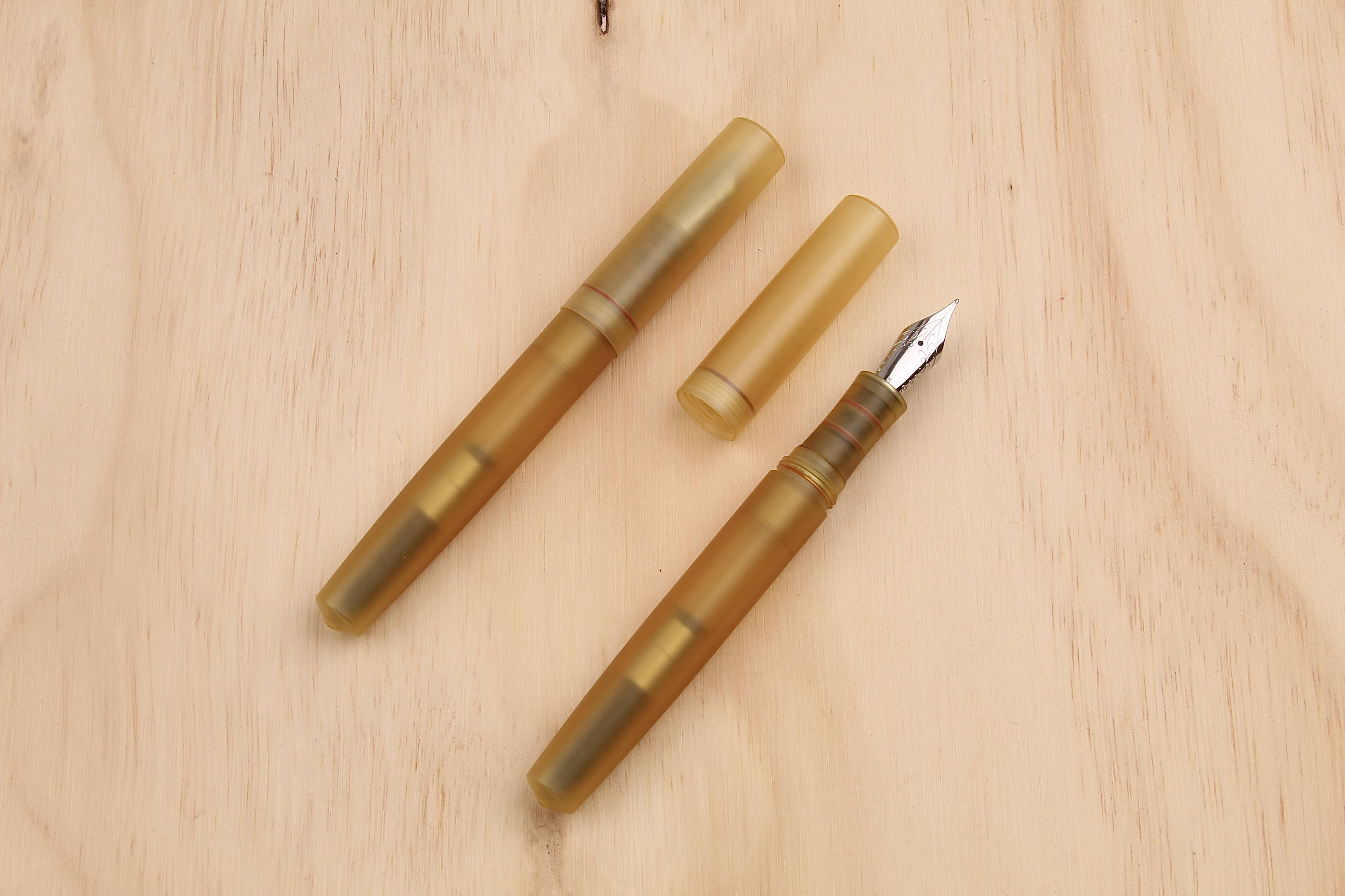 Engineered Plastics "Full Sized" Fountain Pen - Ultem/Peek/Black Ultem