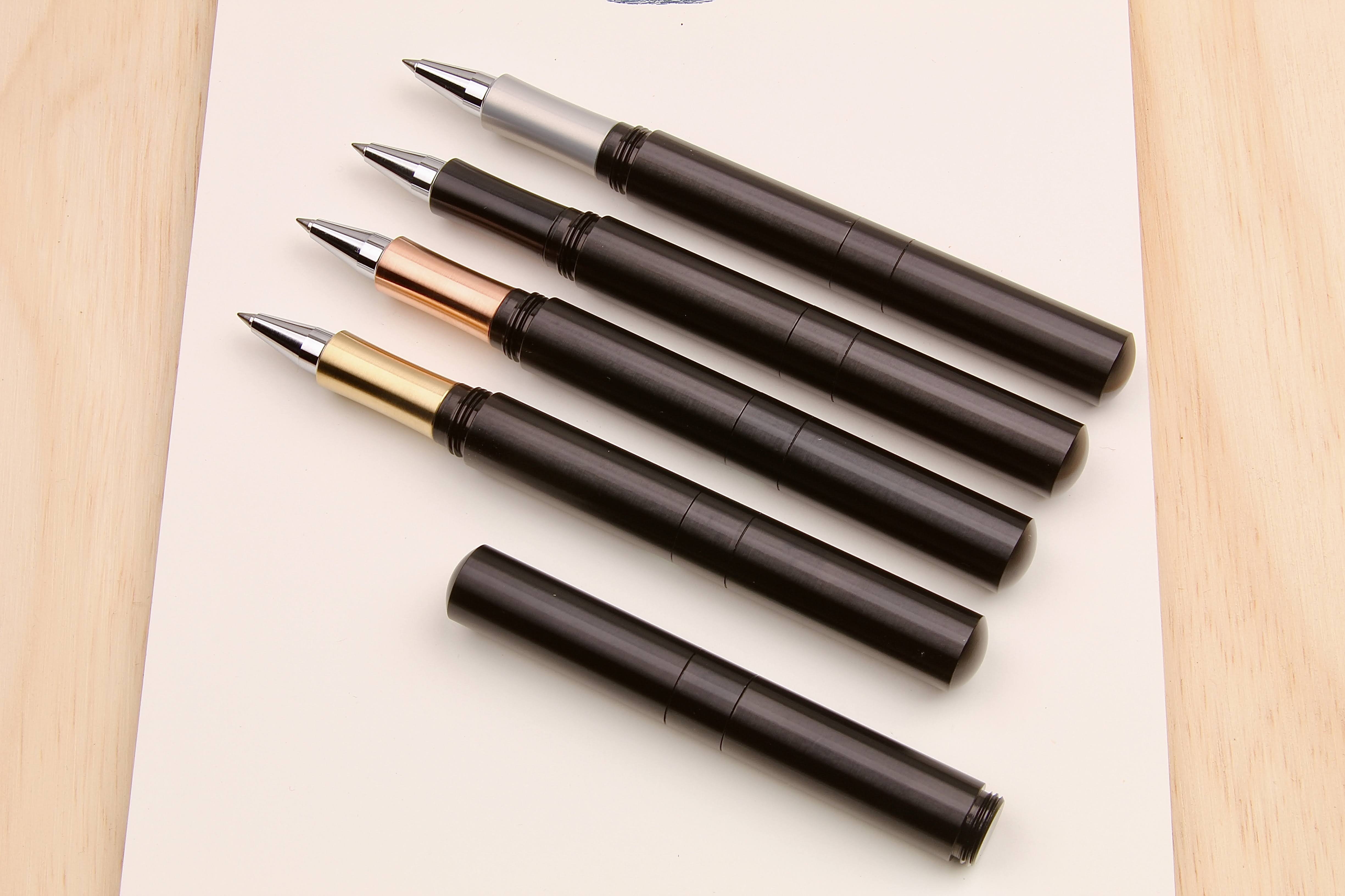 Anodized Aluminum "Pocket Six" Inkball Pen