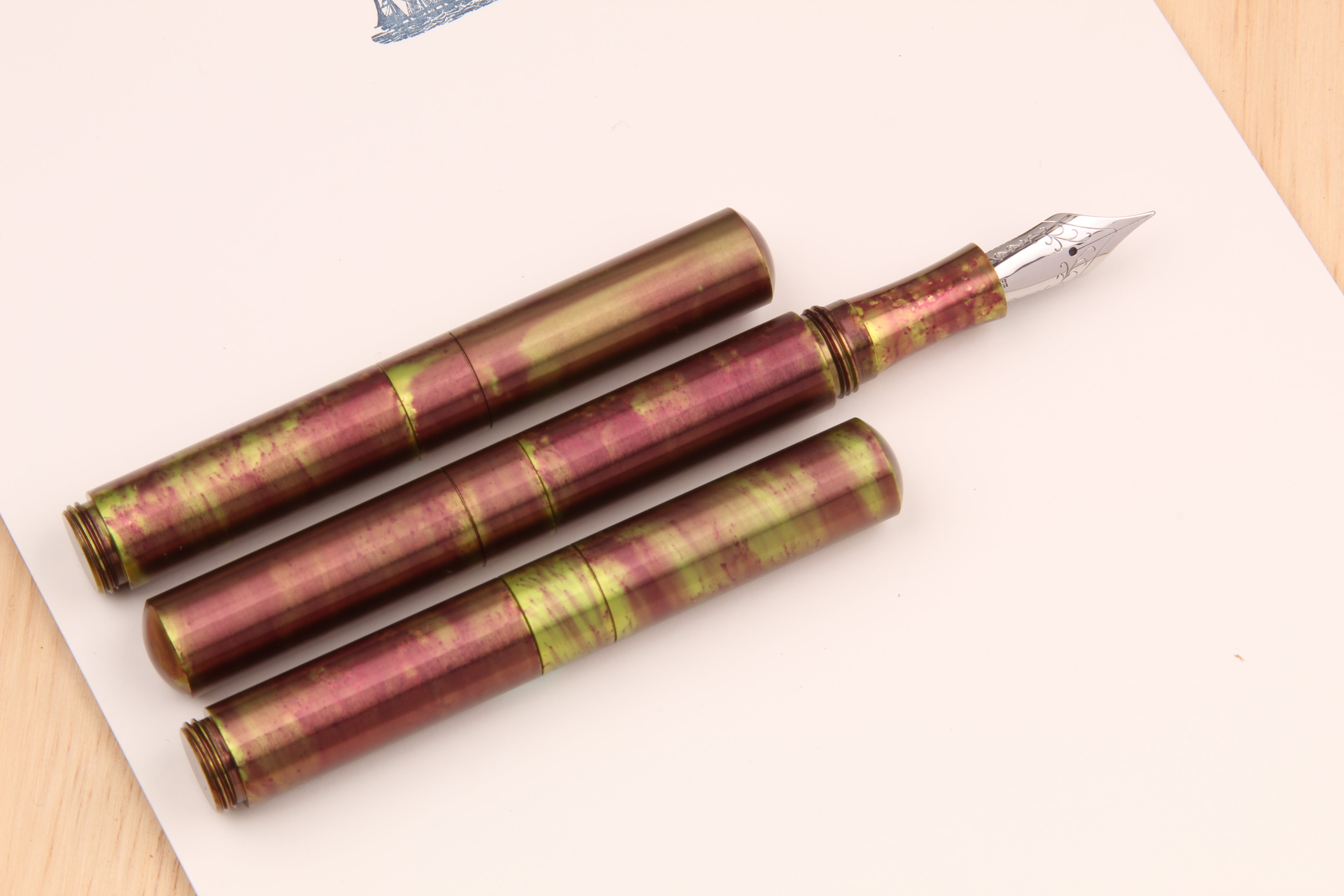 Anodized Aluminum "Pocket Six" Fountain Pen