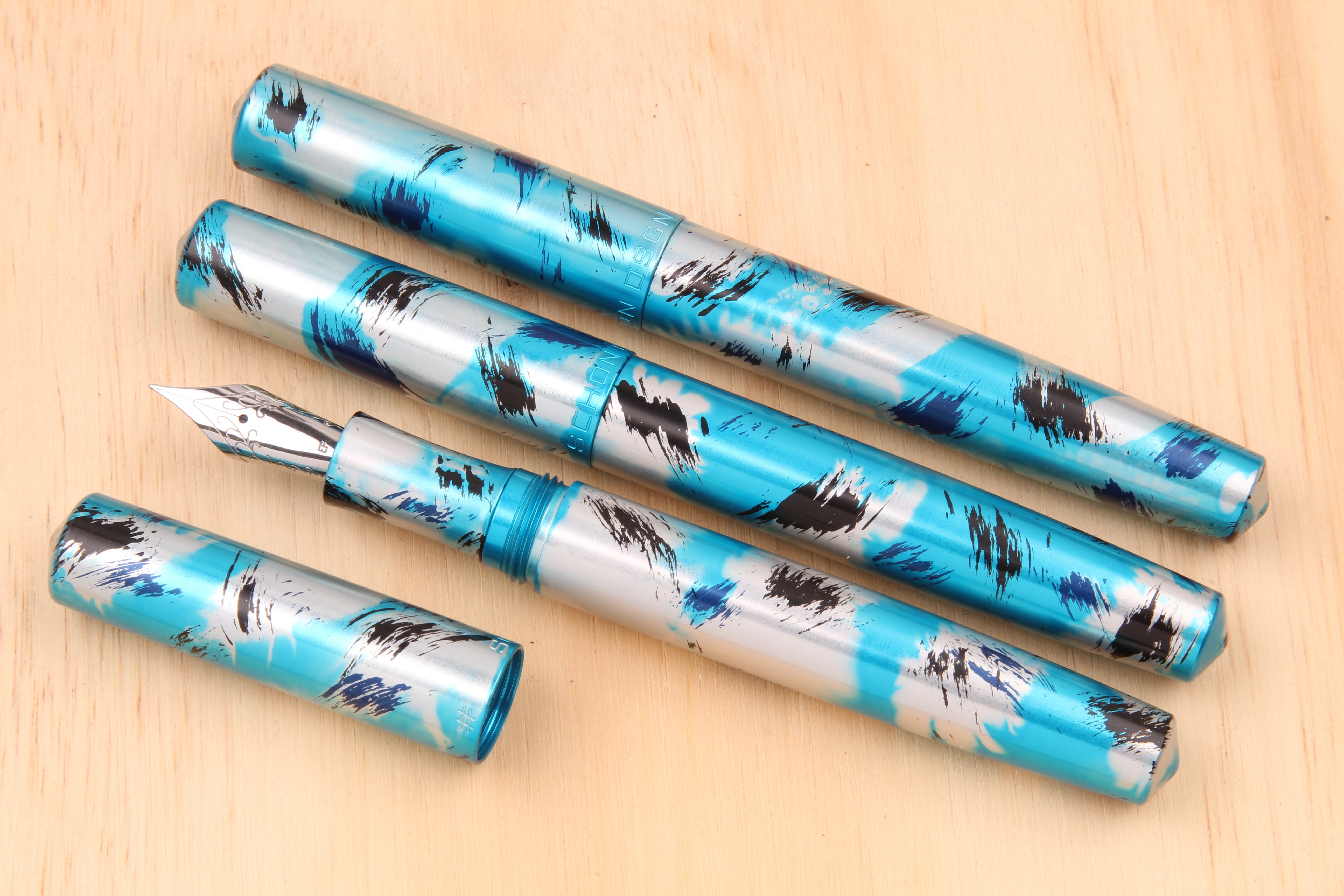 Anodized Aluminum "Full Sized" Fountain Pen