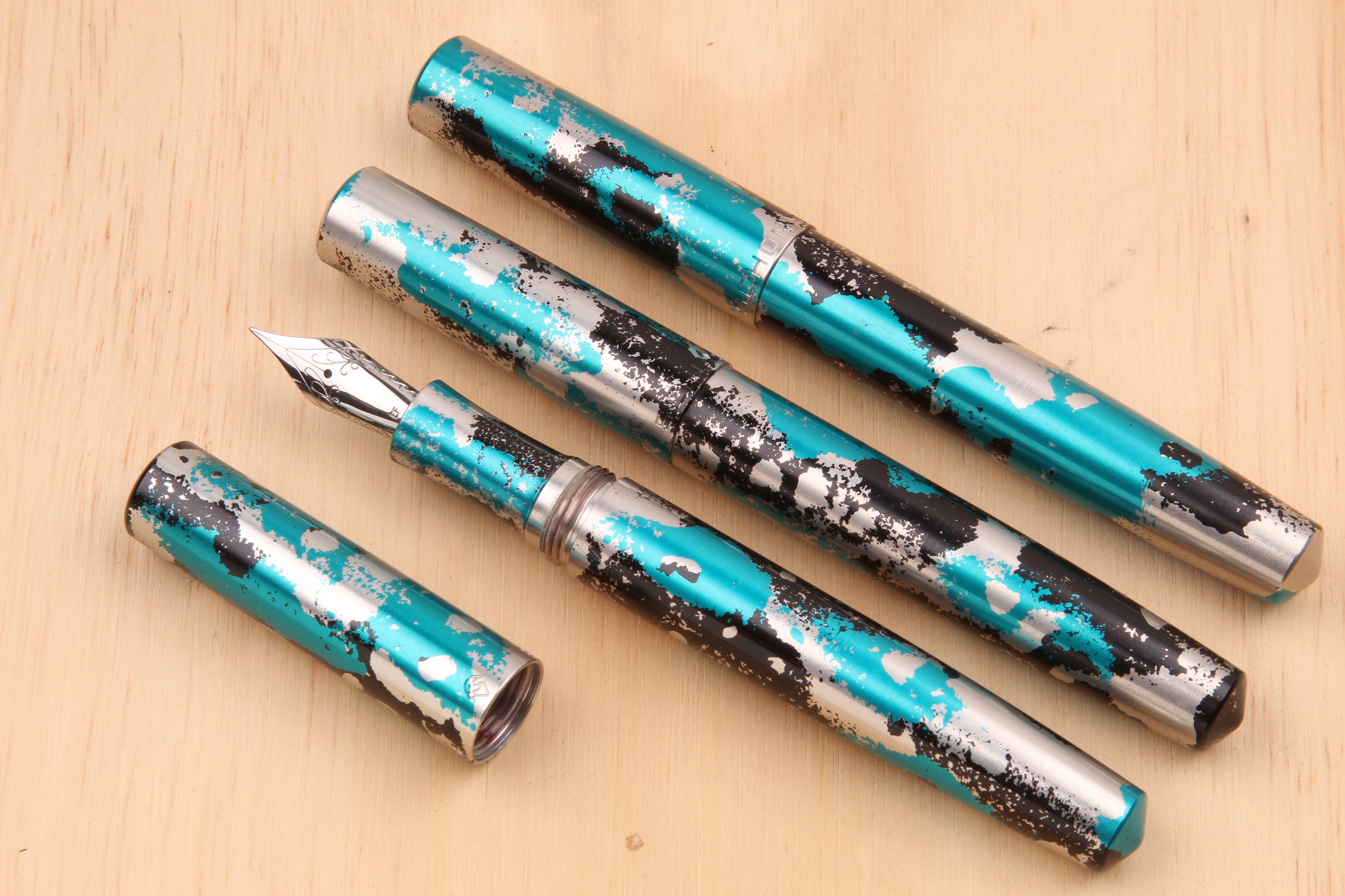 Anodized Aluminum "Full Sized" Fountain Pen