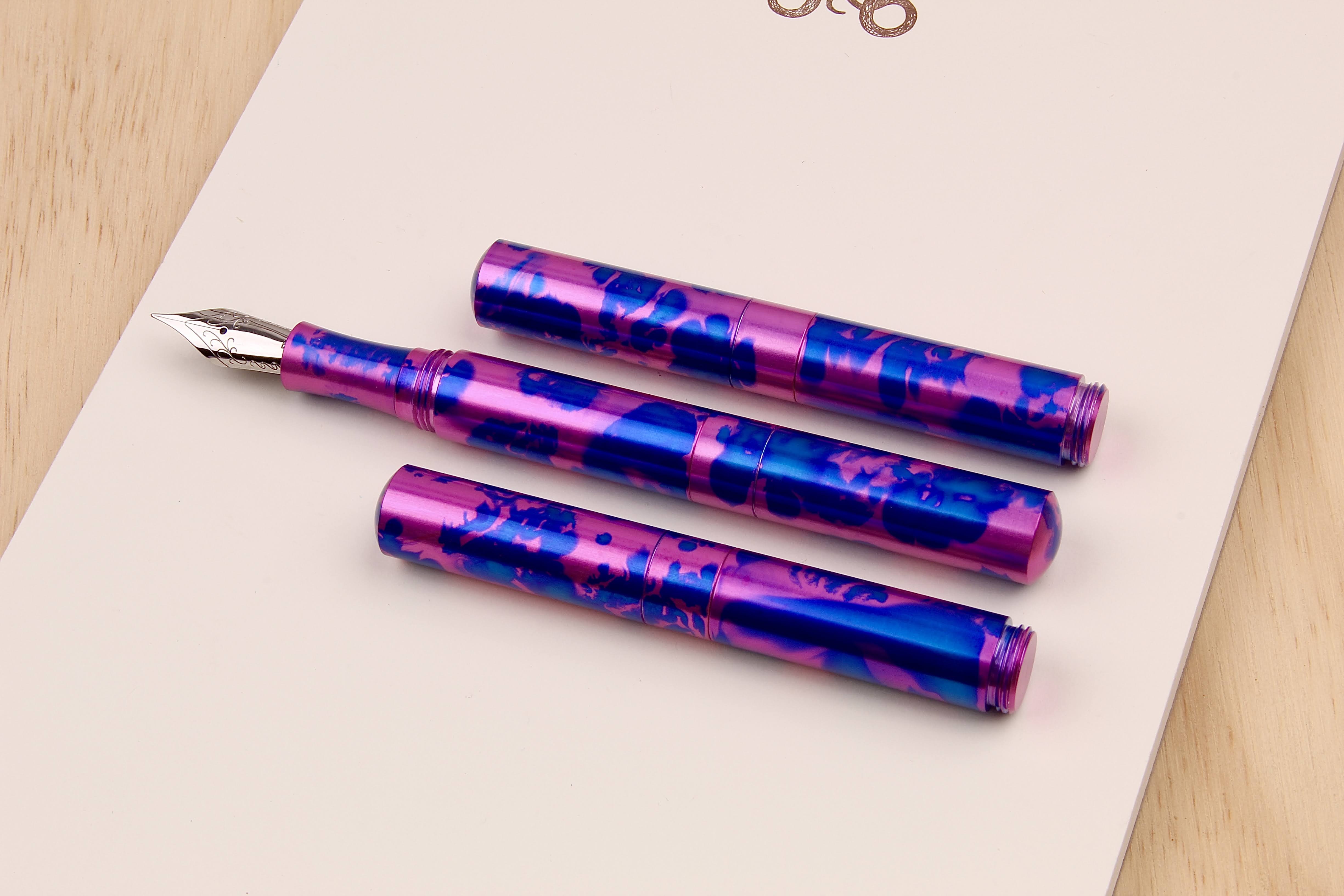 Anodized Aluminum "Pocket Six" Fountain Pen