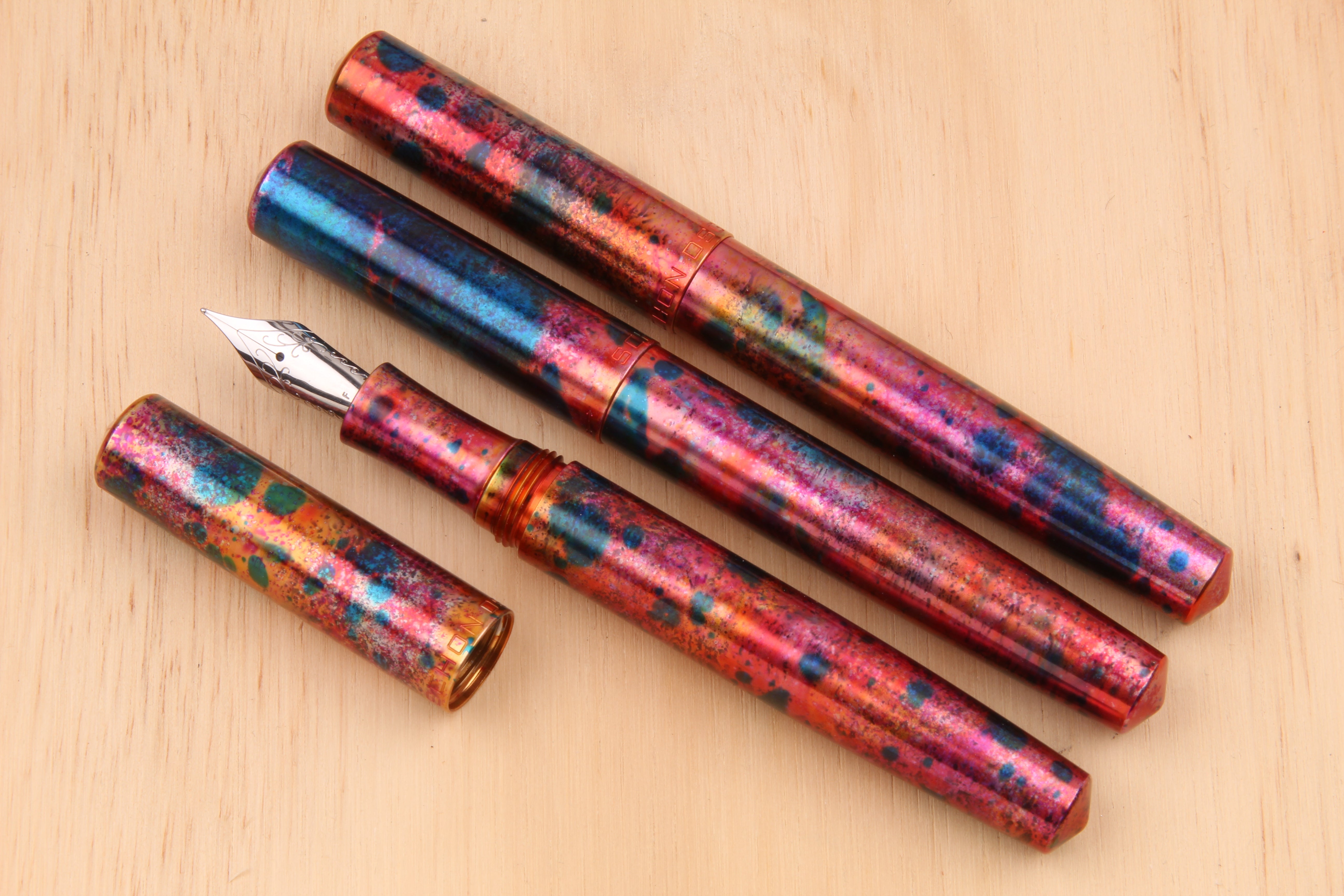 Anodized Aluminum "Full Sized" Fountain Pen