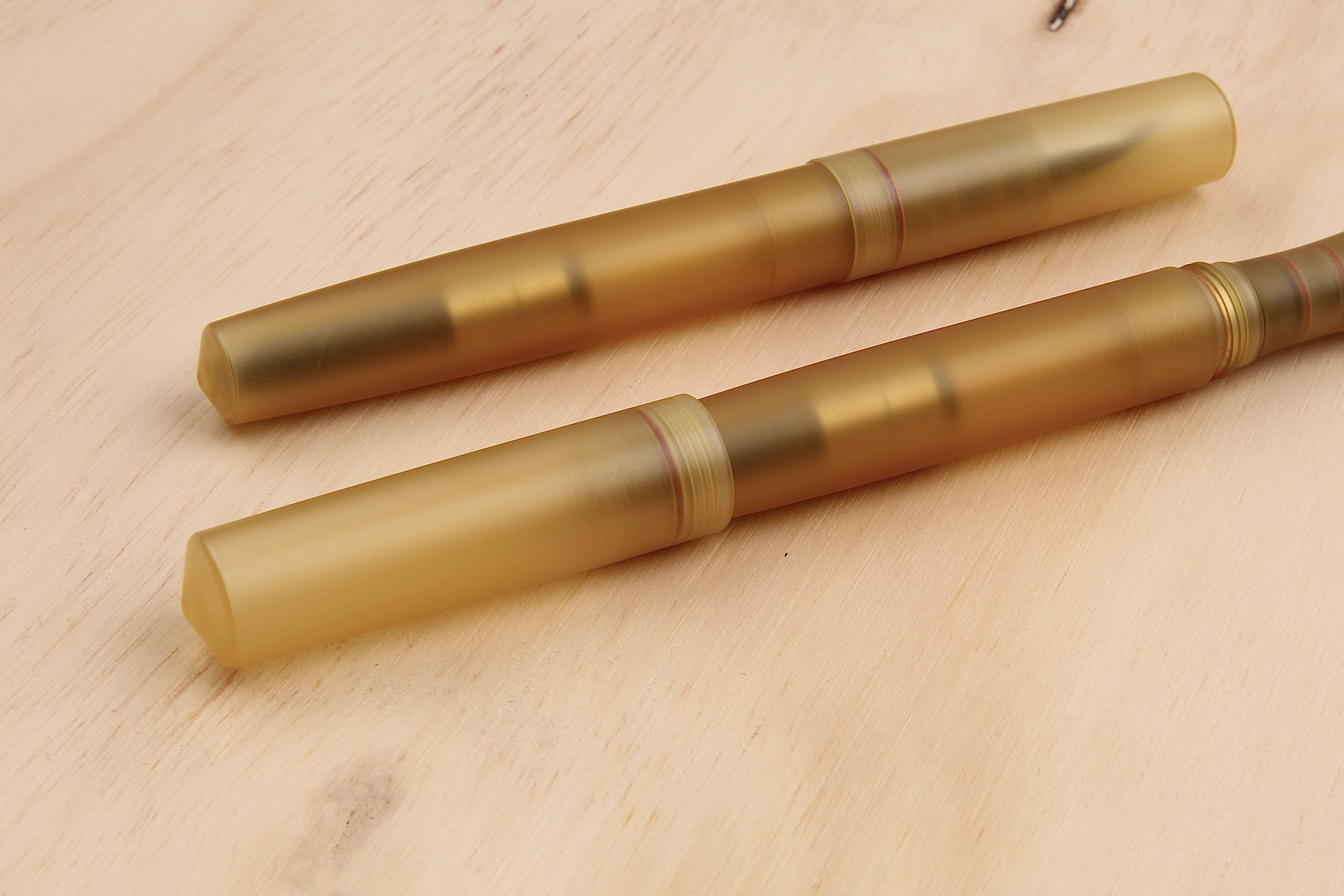 Engineered Plastics "Full Sized" Fountain Pen - Ultem/Peek/Black Ultem