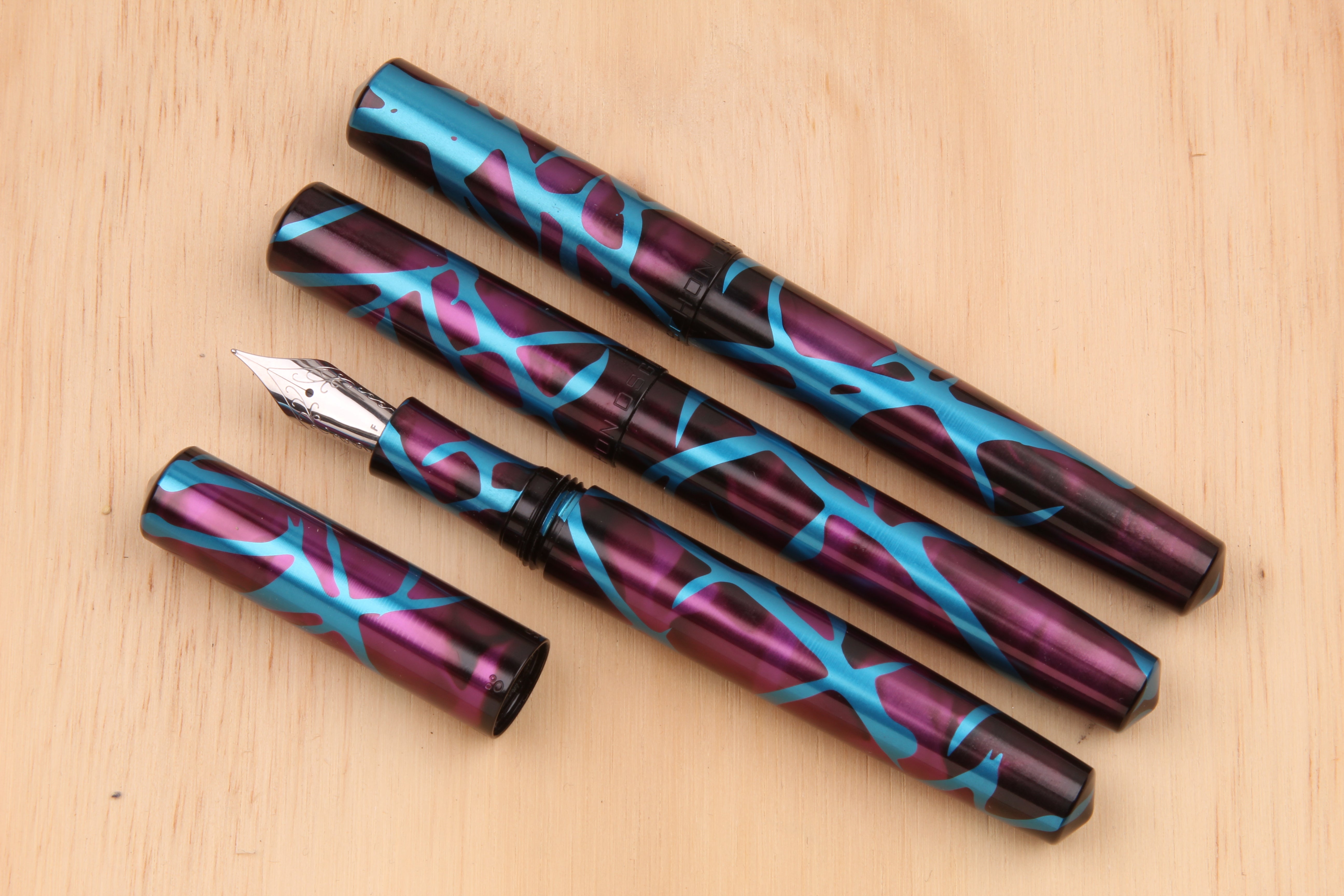 Anodized Aluminum "Full Sized" Fountain Pen