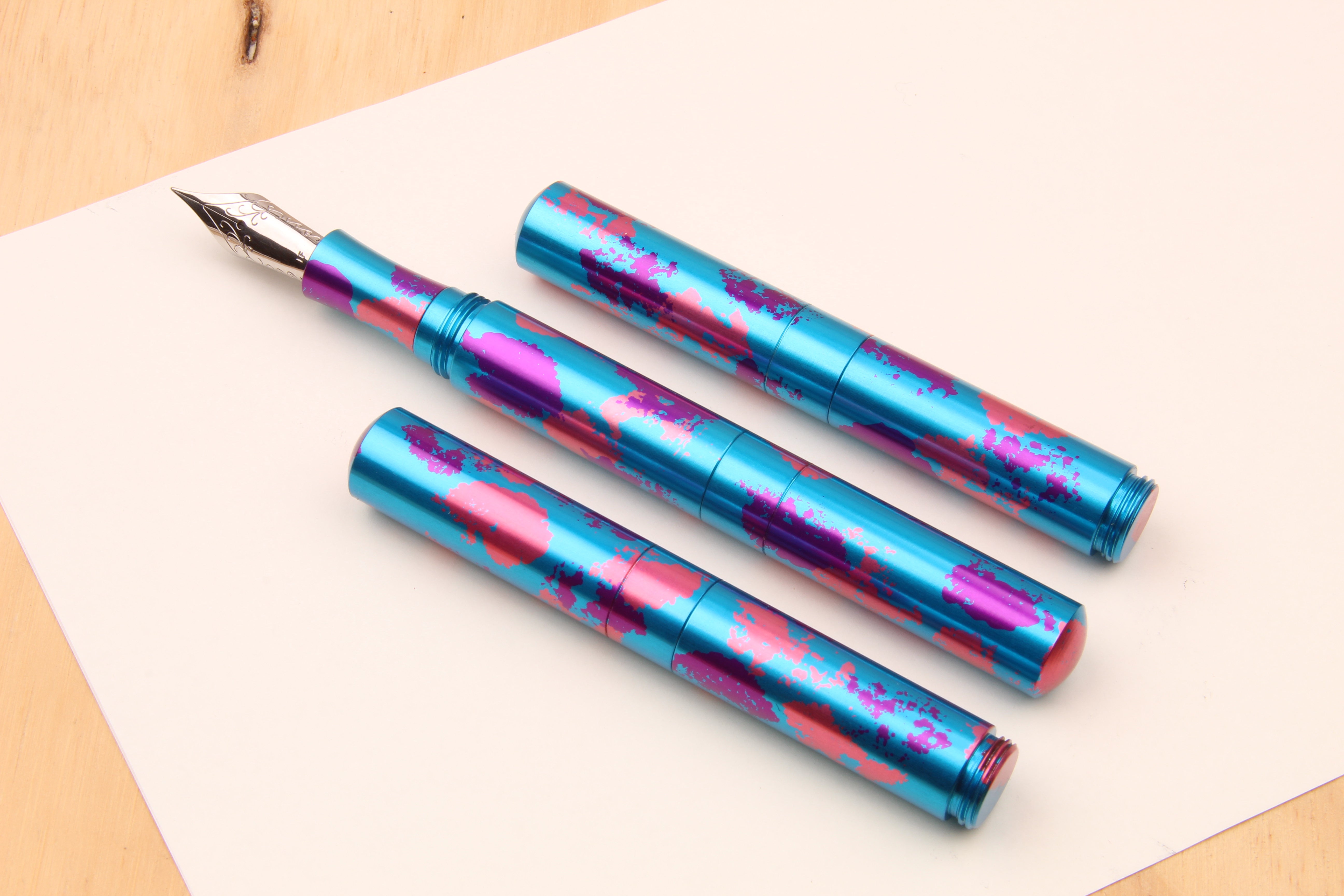 Anodized Aluminum "Pocket Six" Fountain Pen