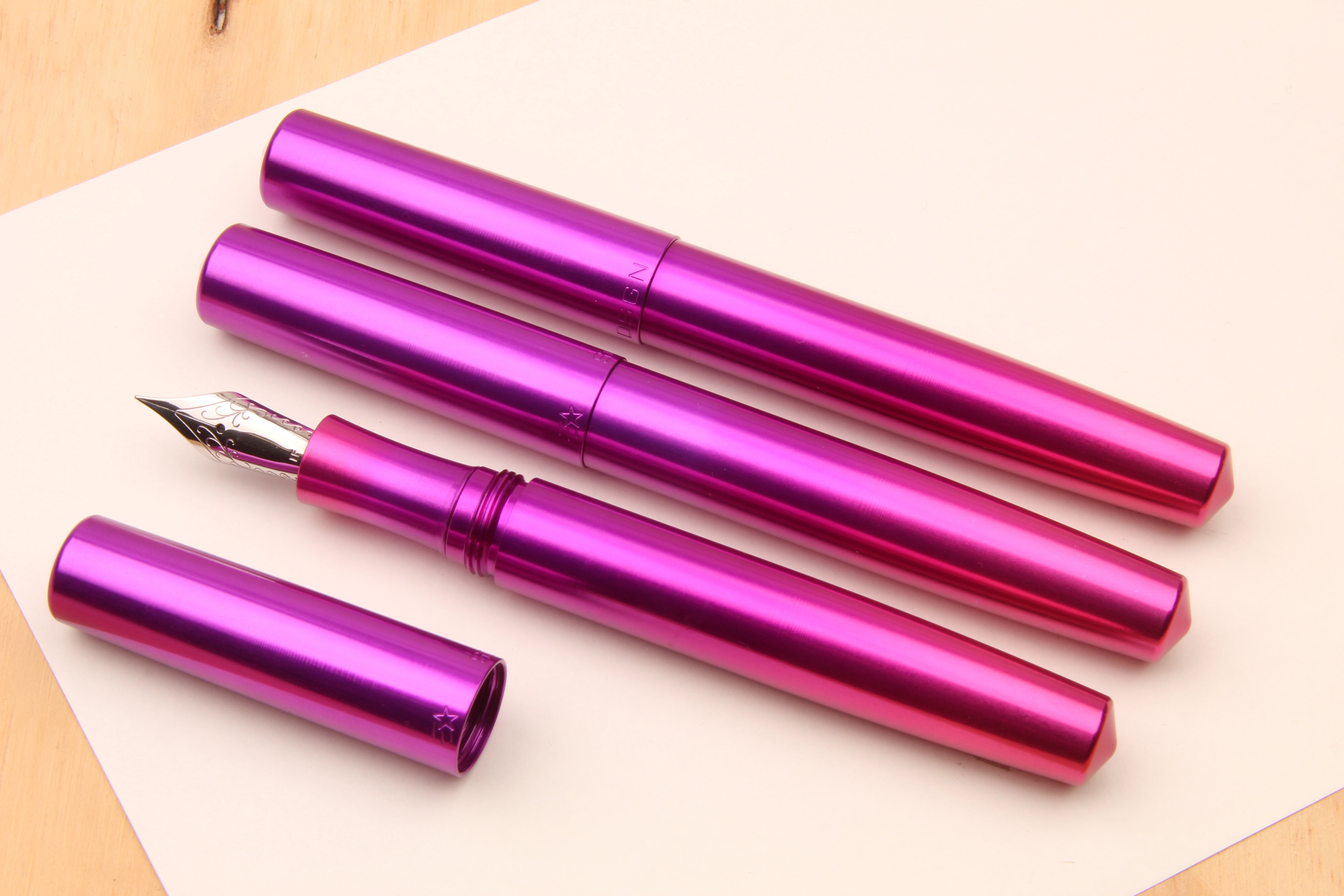 Anodized Aluminum "Full Sized" Fountain Pen