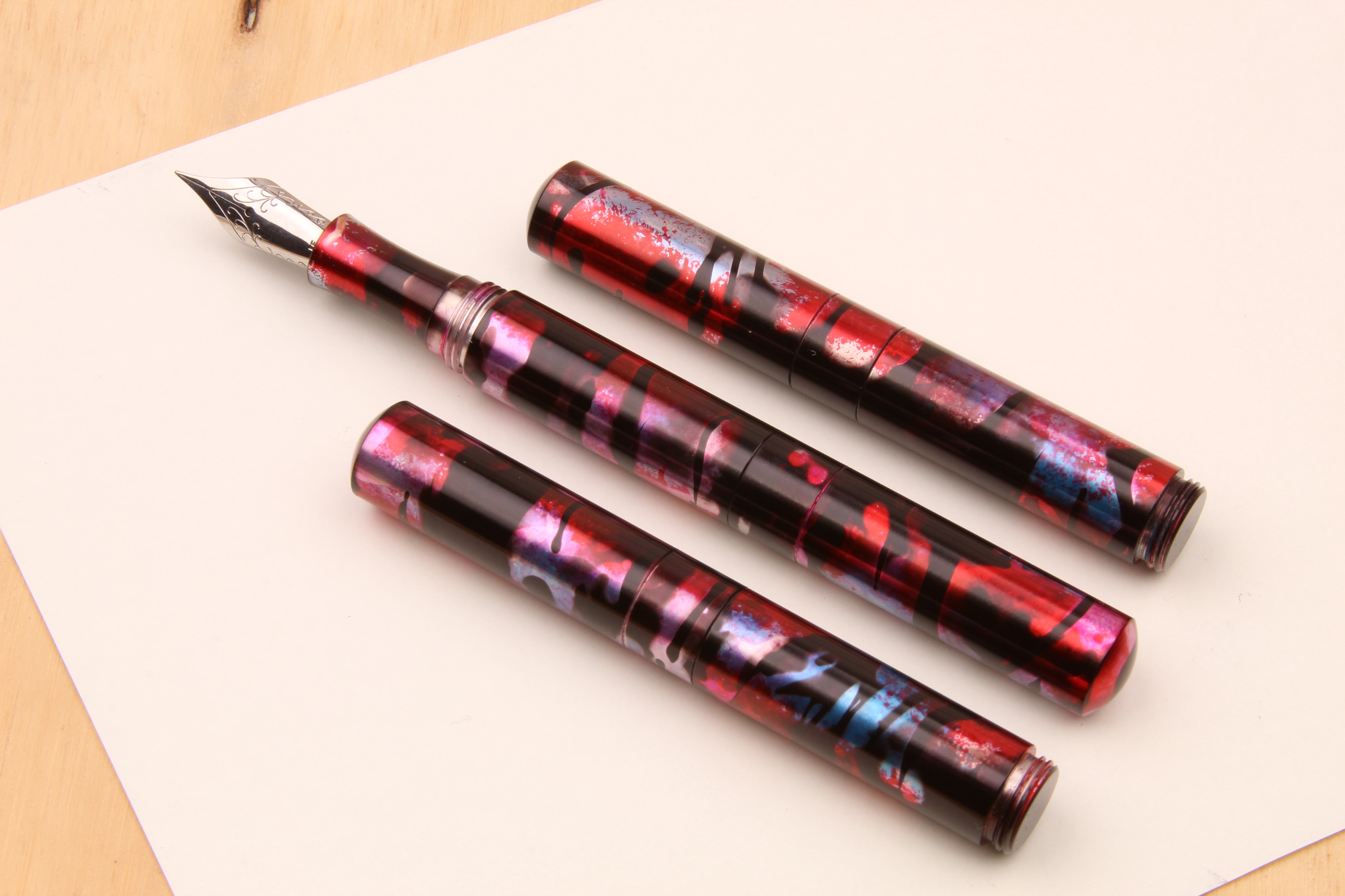 Anodized Aluminum "Pocket Six" Fountain Pen