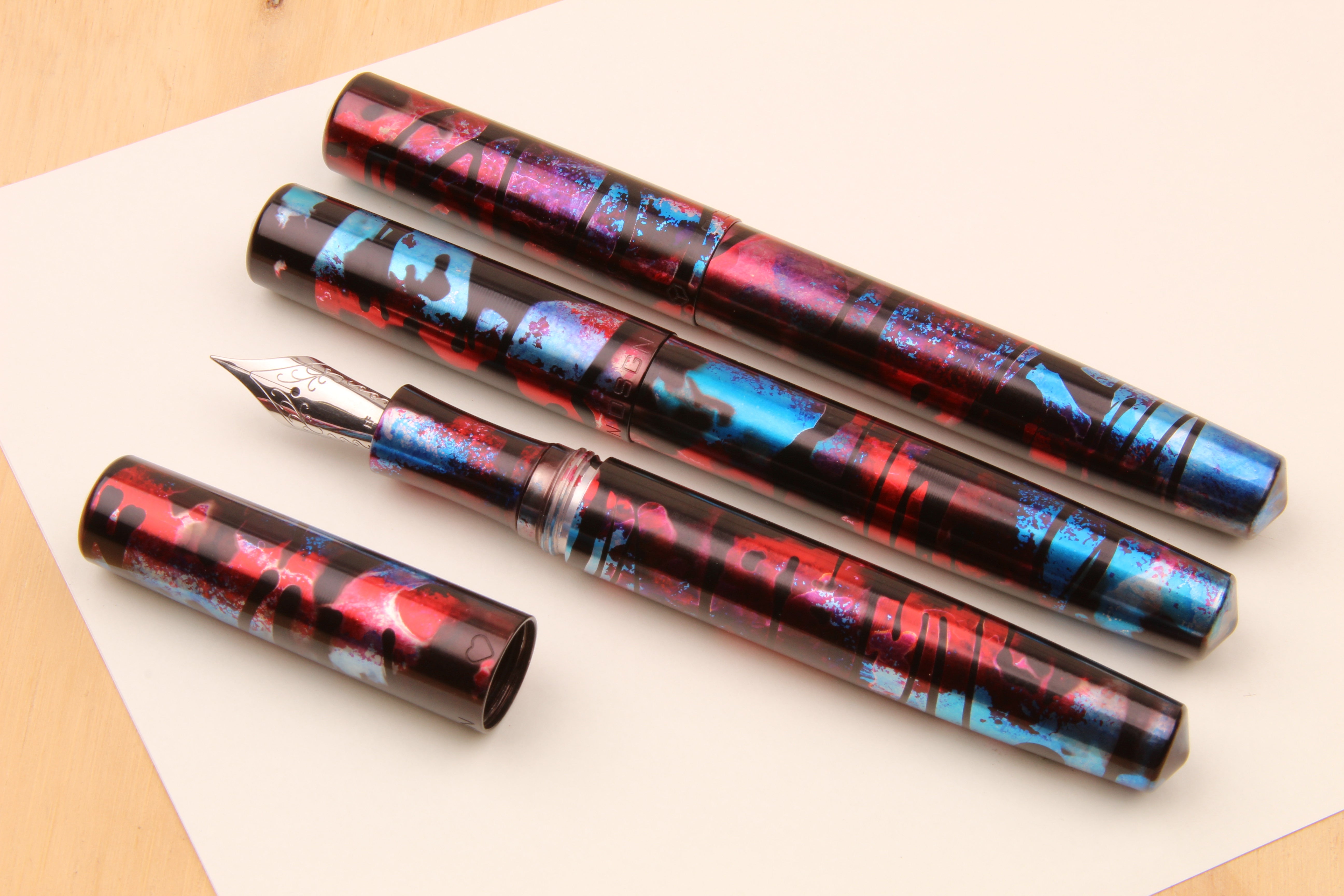 Anodized Aluminum "Full Sized" Fountain Pen