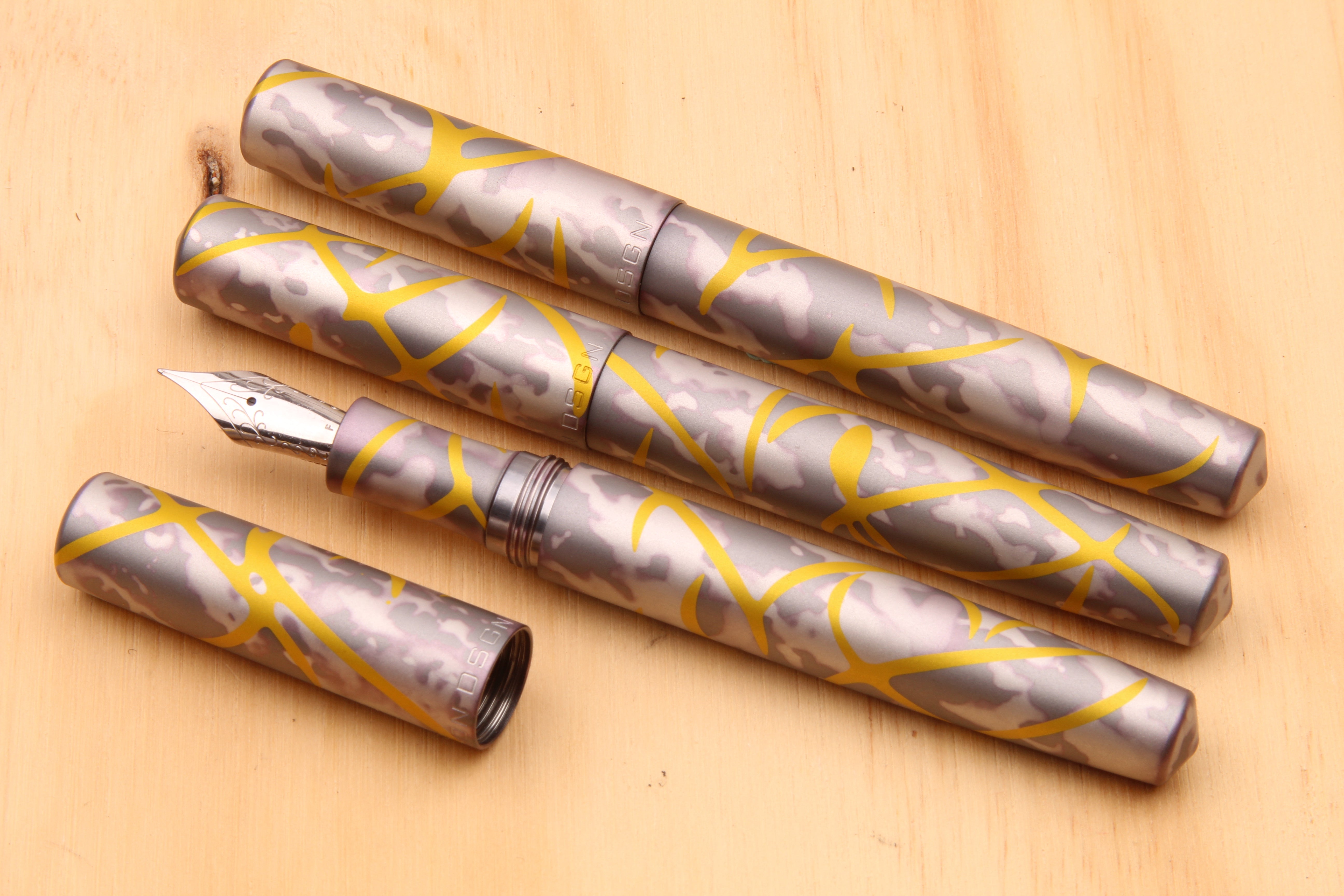 Anodized Aluminum "Full Sized" Fountain Pen