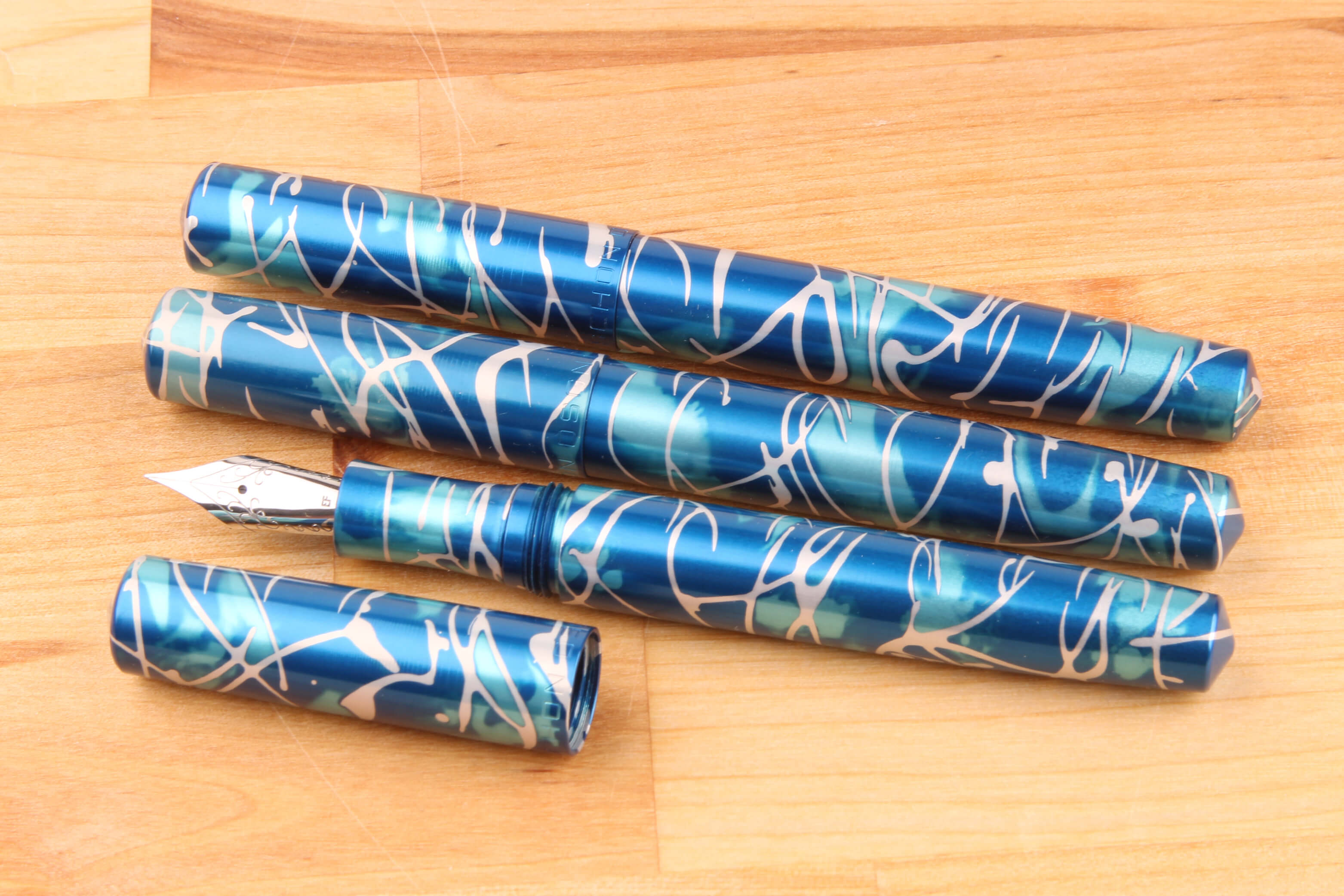 Anodized Aluminum "Full Sized" Fountain Pen