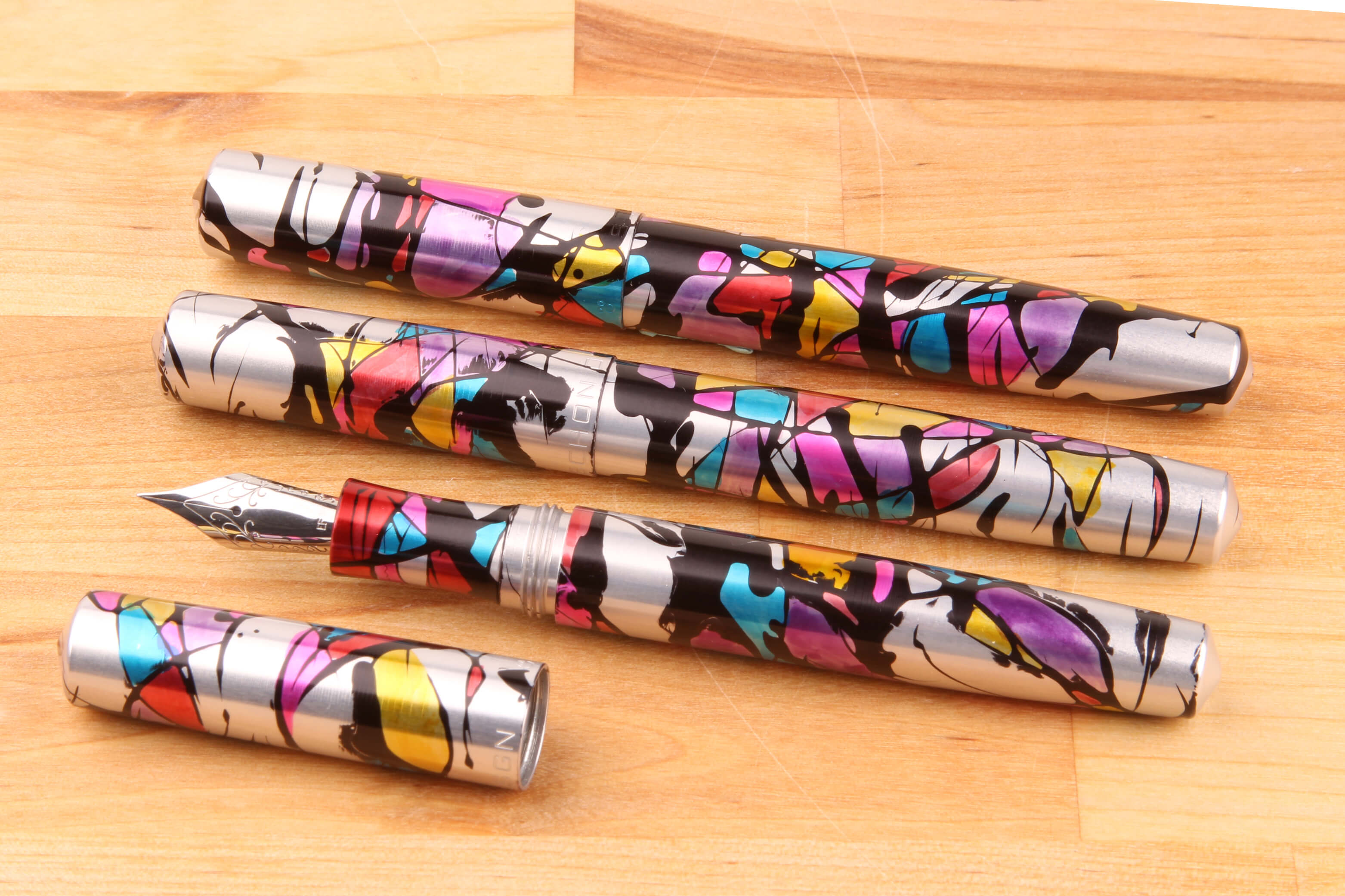 Anodized Aluminum "Full Sized" Fountain Pen