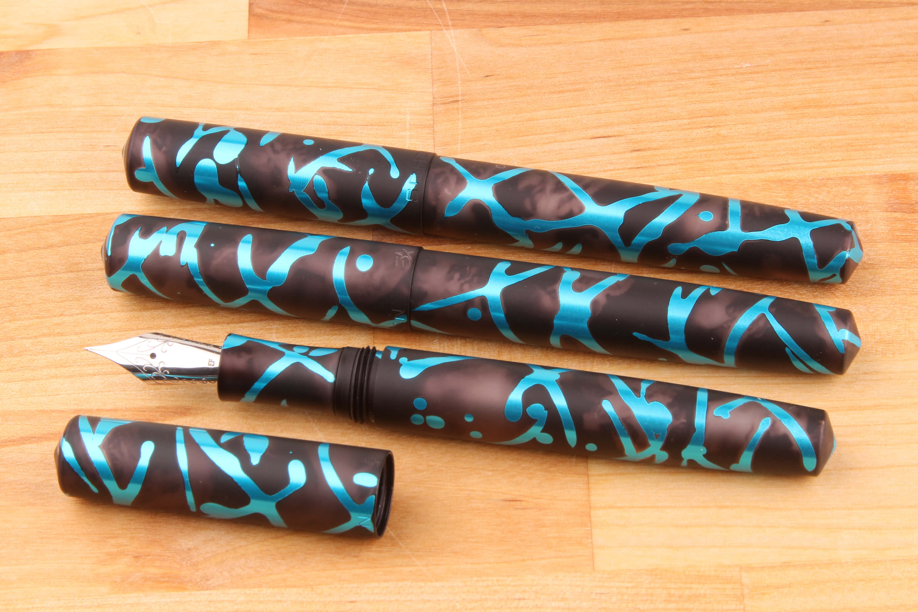 Anodized Aluminum "Full Sized" Fountain Pen