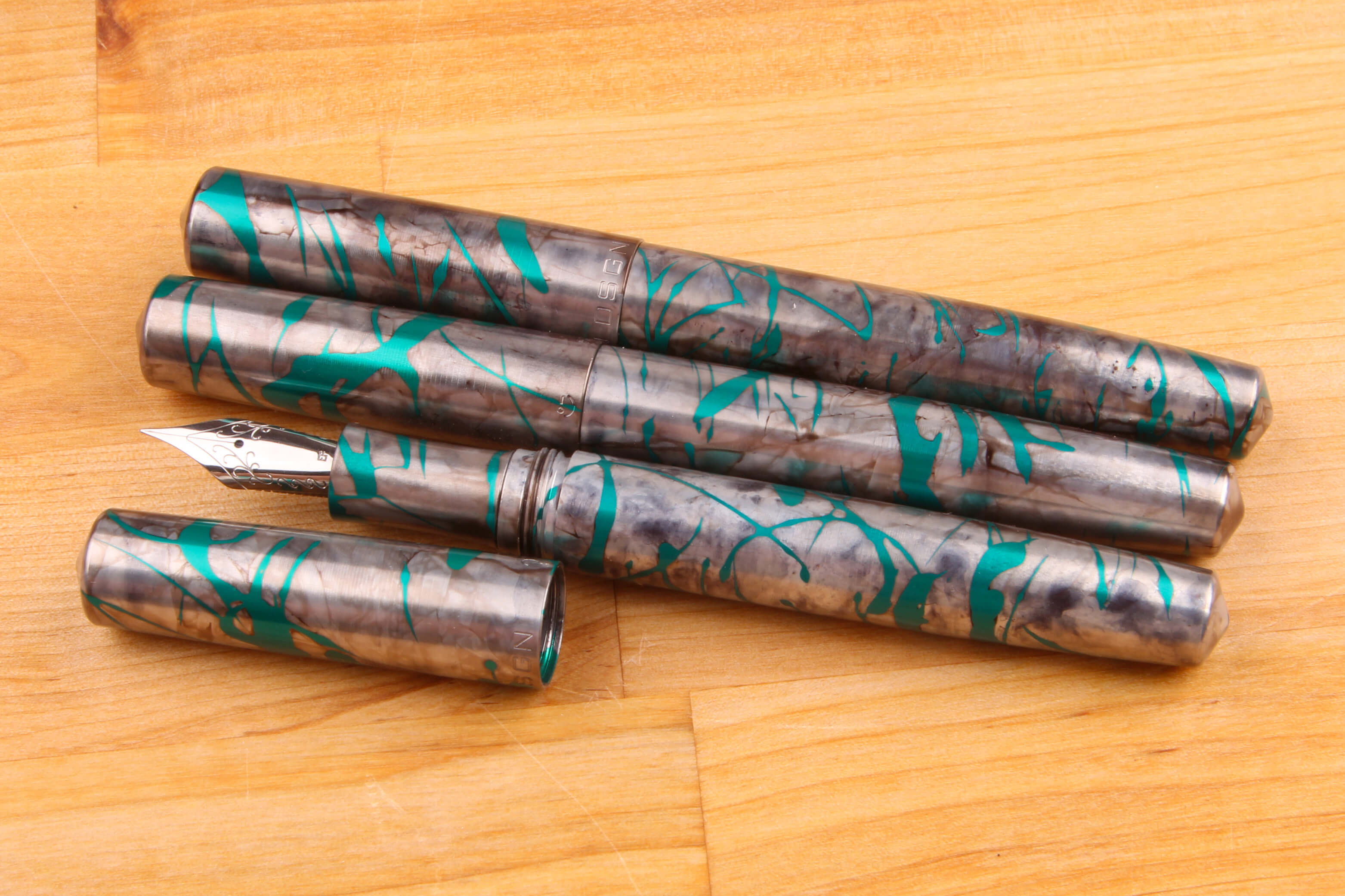Anodized Aluminum "Full Sized" Fountain Pen