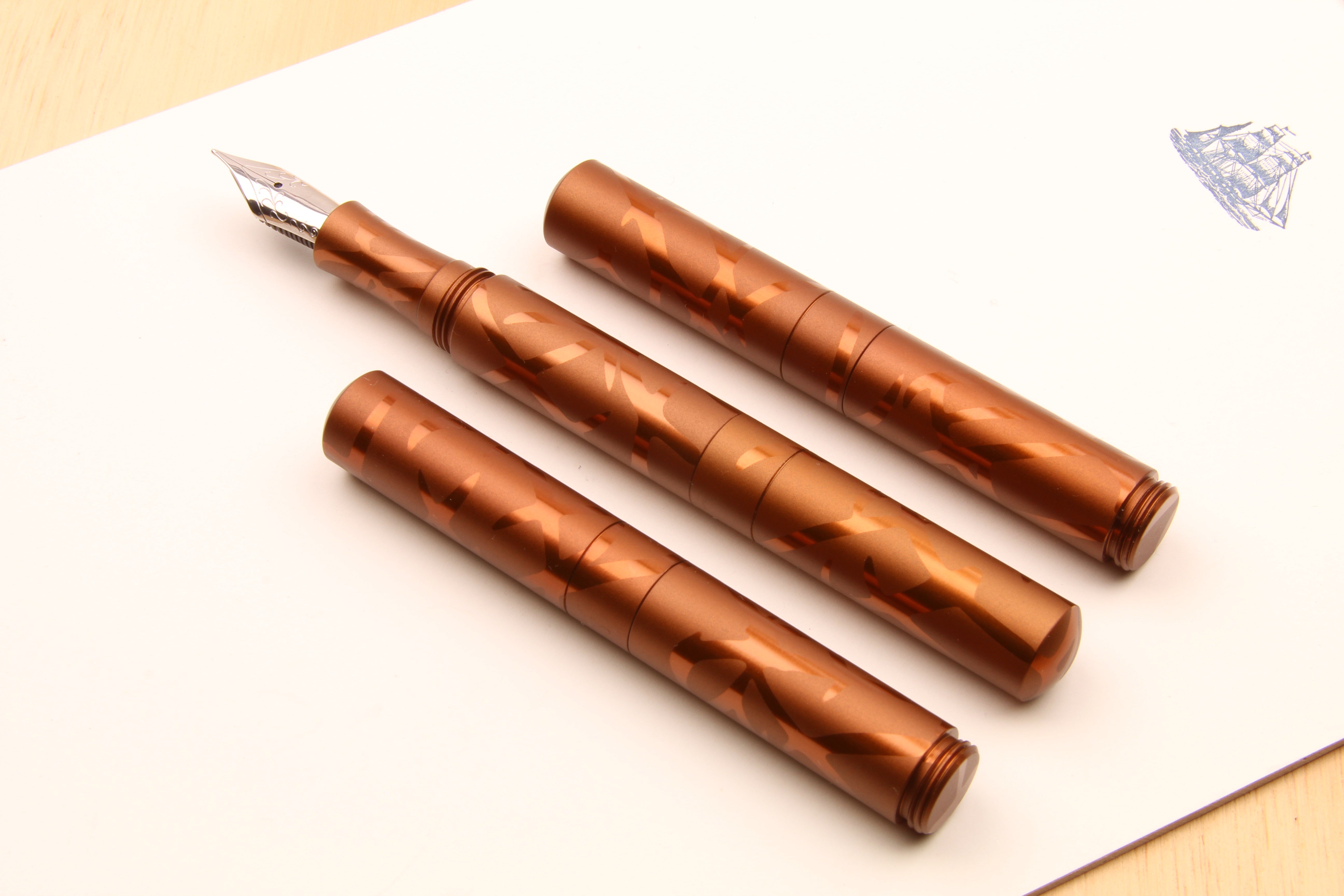 Anodized Aluminum "Pocket Six" Fountain Pen