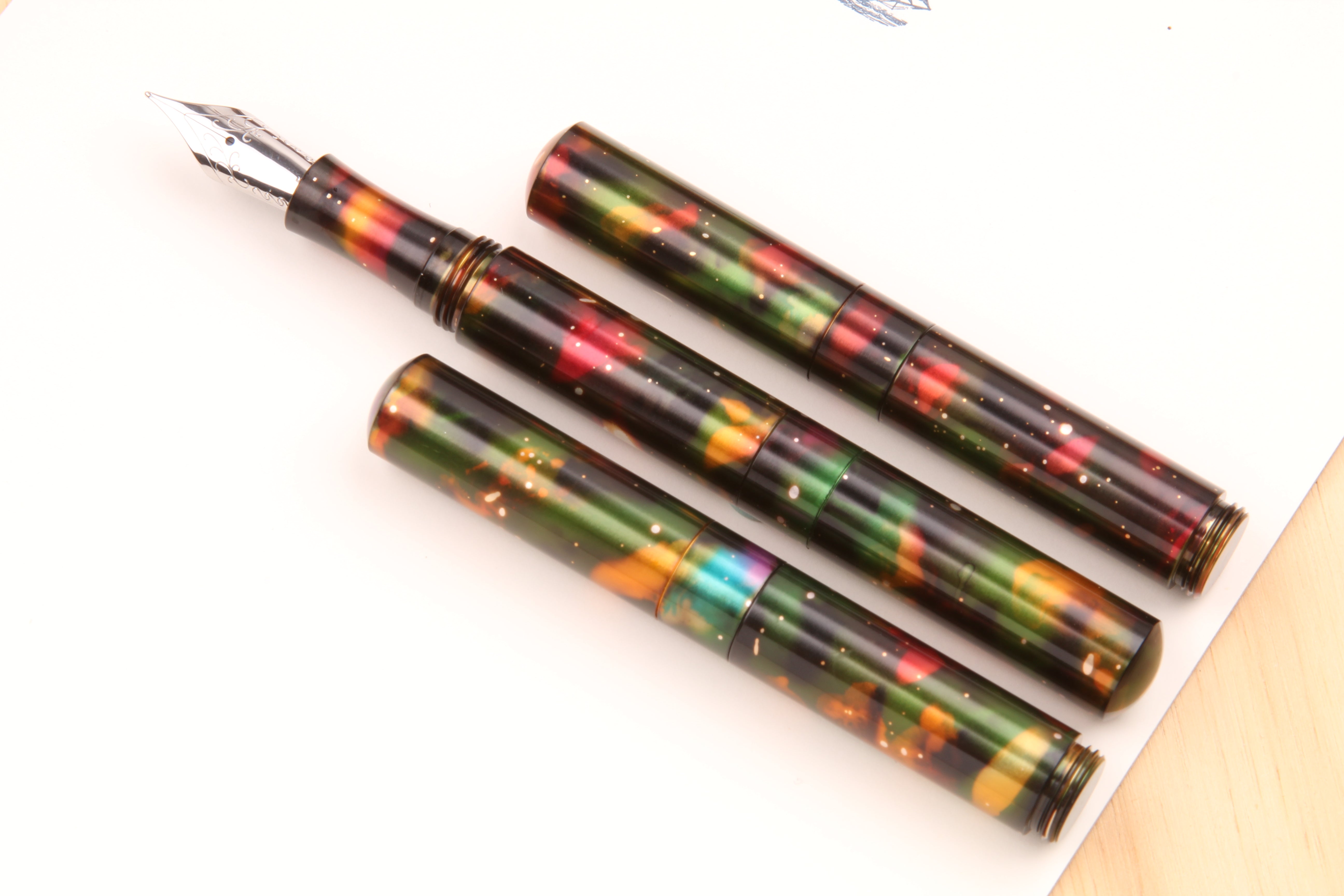 Anodized Aluminum "Pocket Six" Fountain Pen