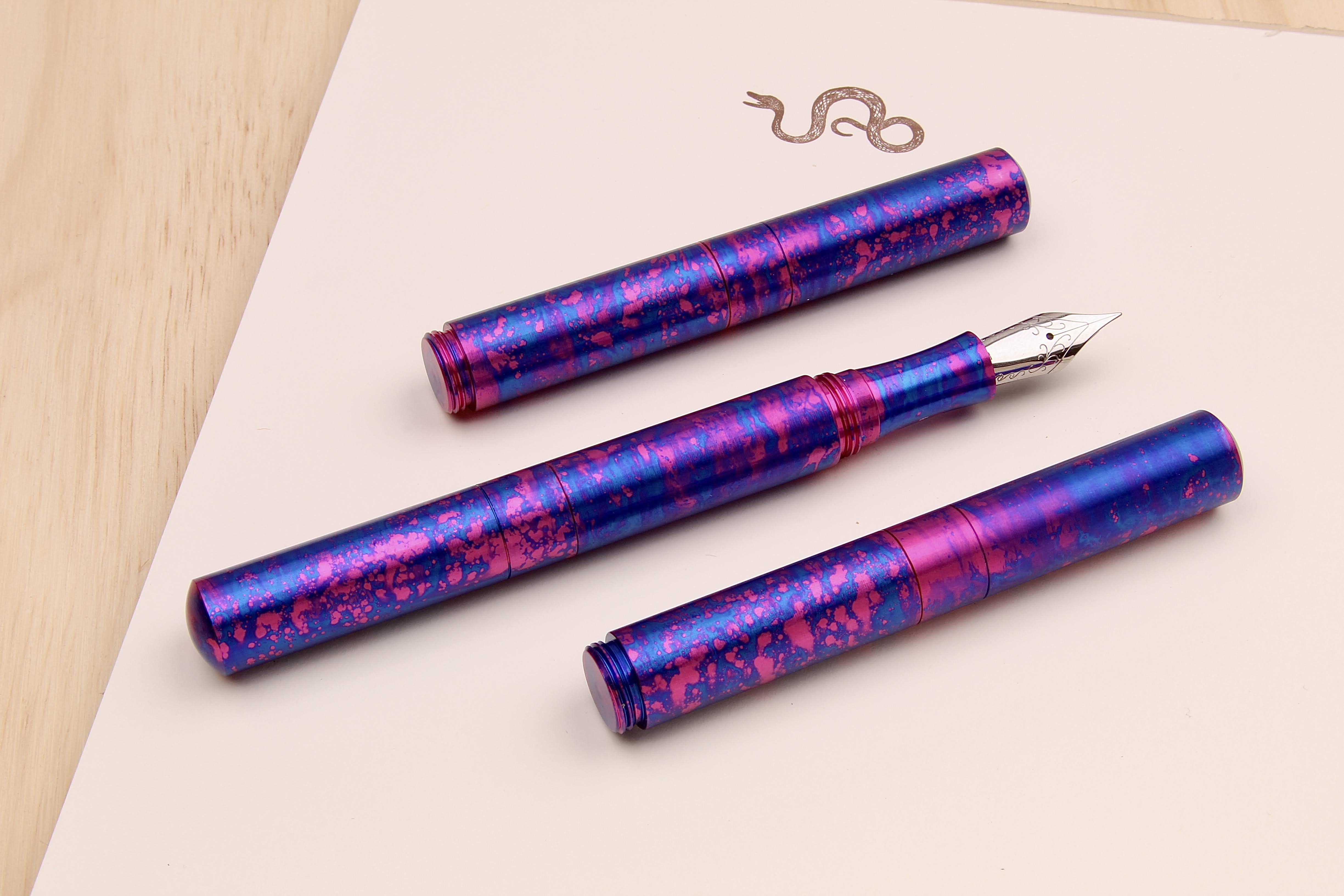 Anodized Aluminum "Pocket Six" Fountain Pen