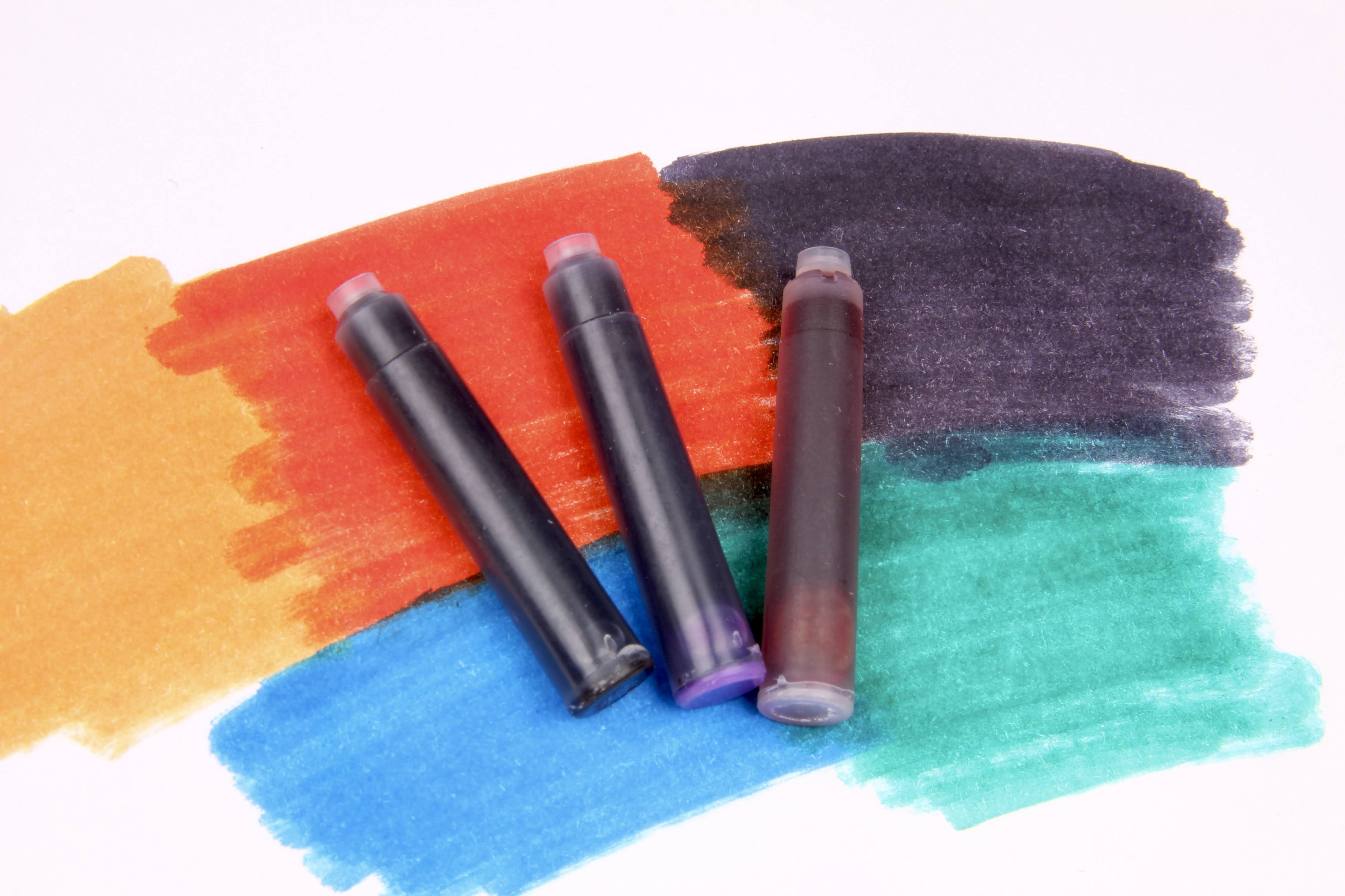 Spare Ink Cartridges for Fountain Pen and Rollerballs