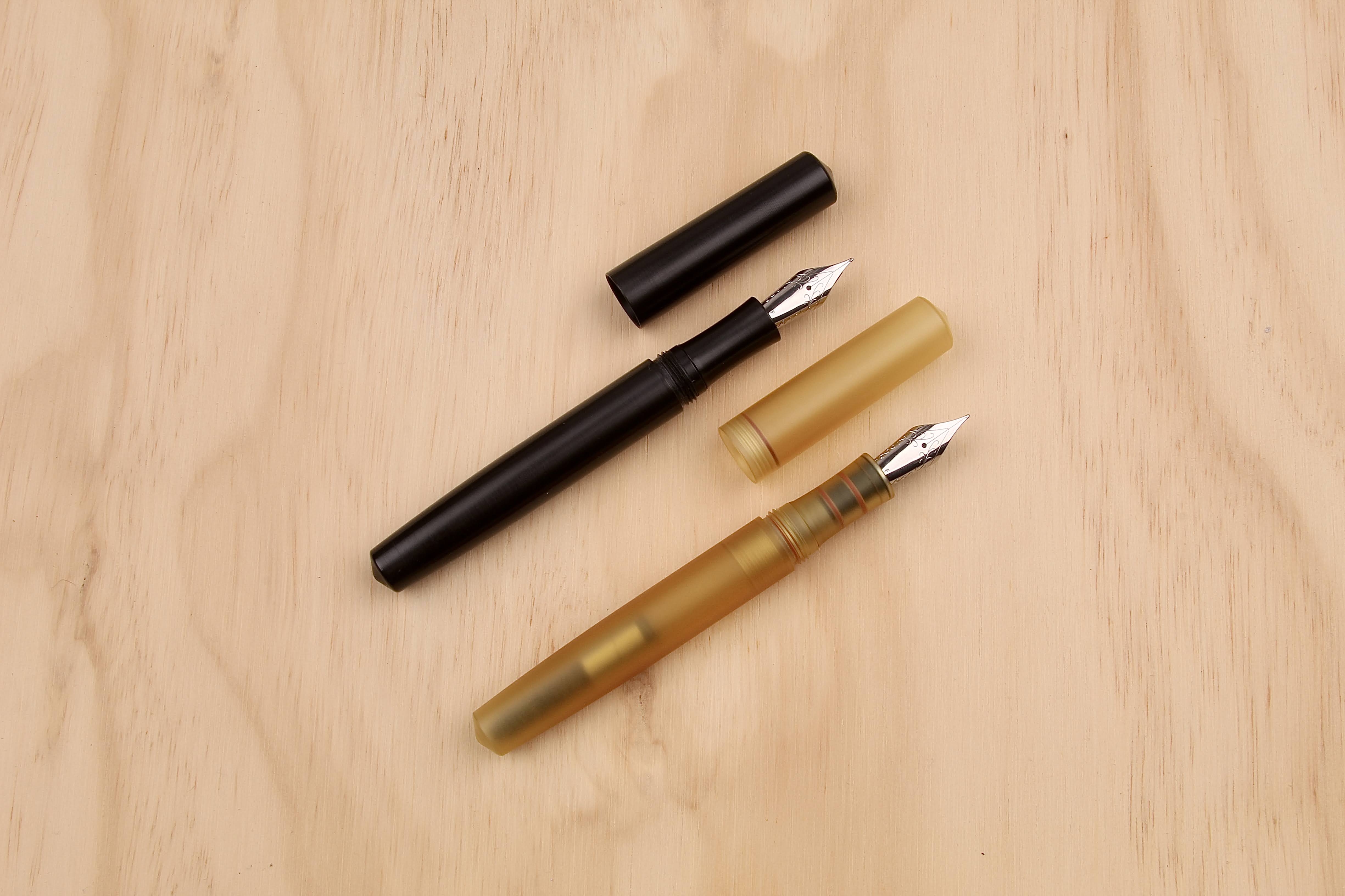 Engineered Plastics "Full Sized" Fountain Pen - Ultem/Peek/Black Ultem