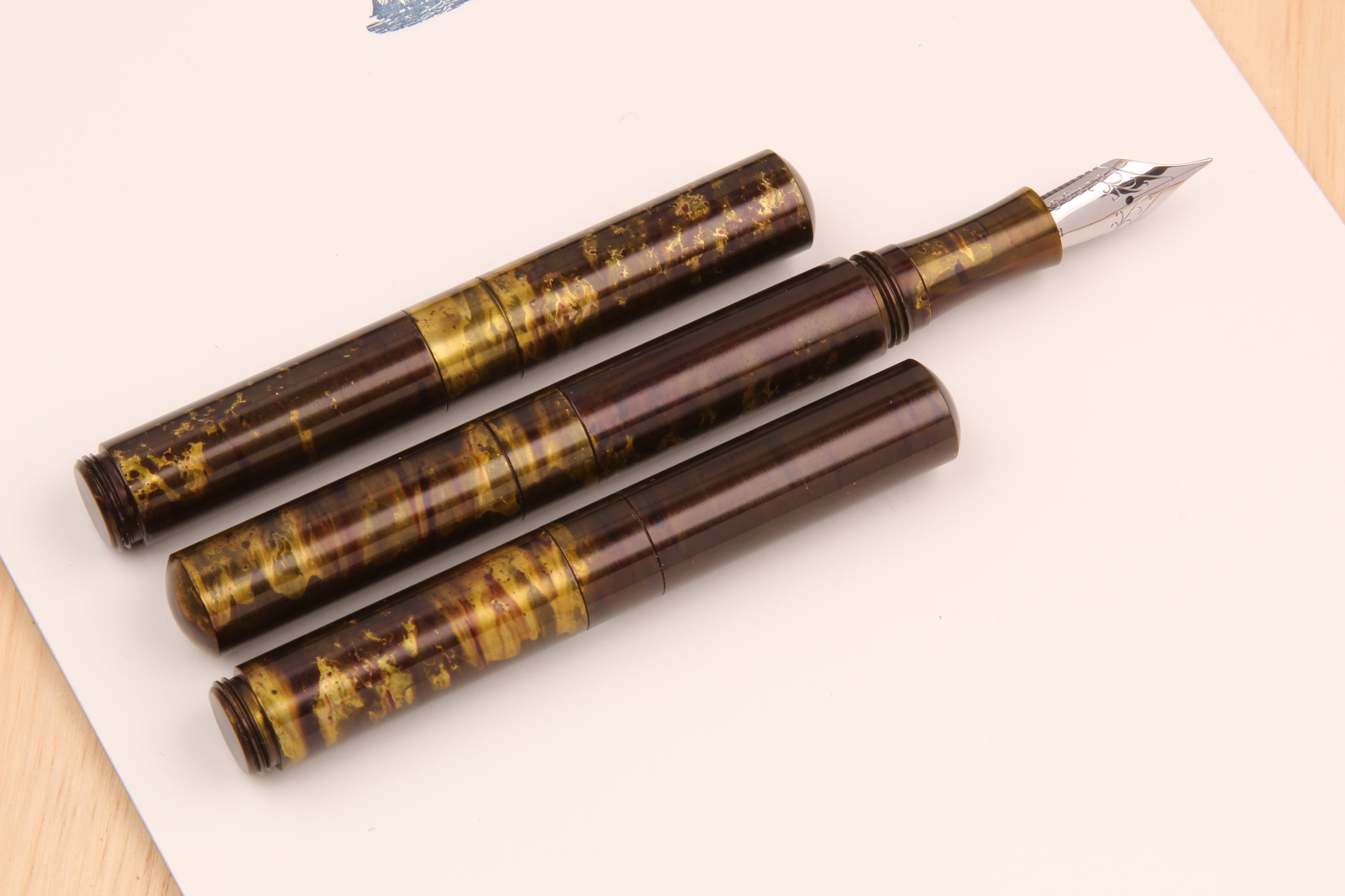 Anodized Aluminum "Pocket Six" Fountain Pen