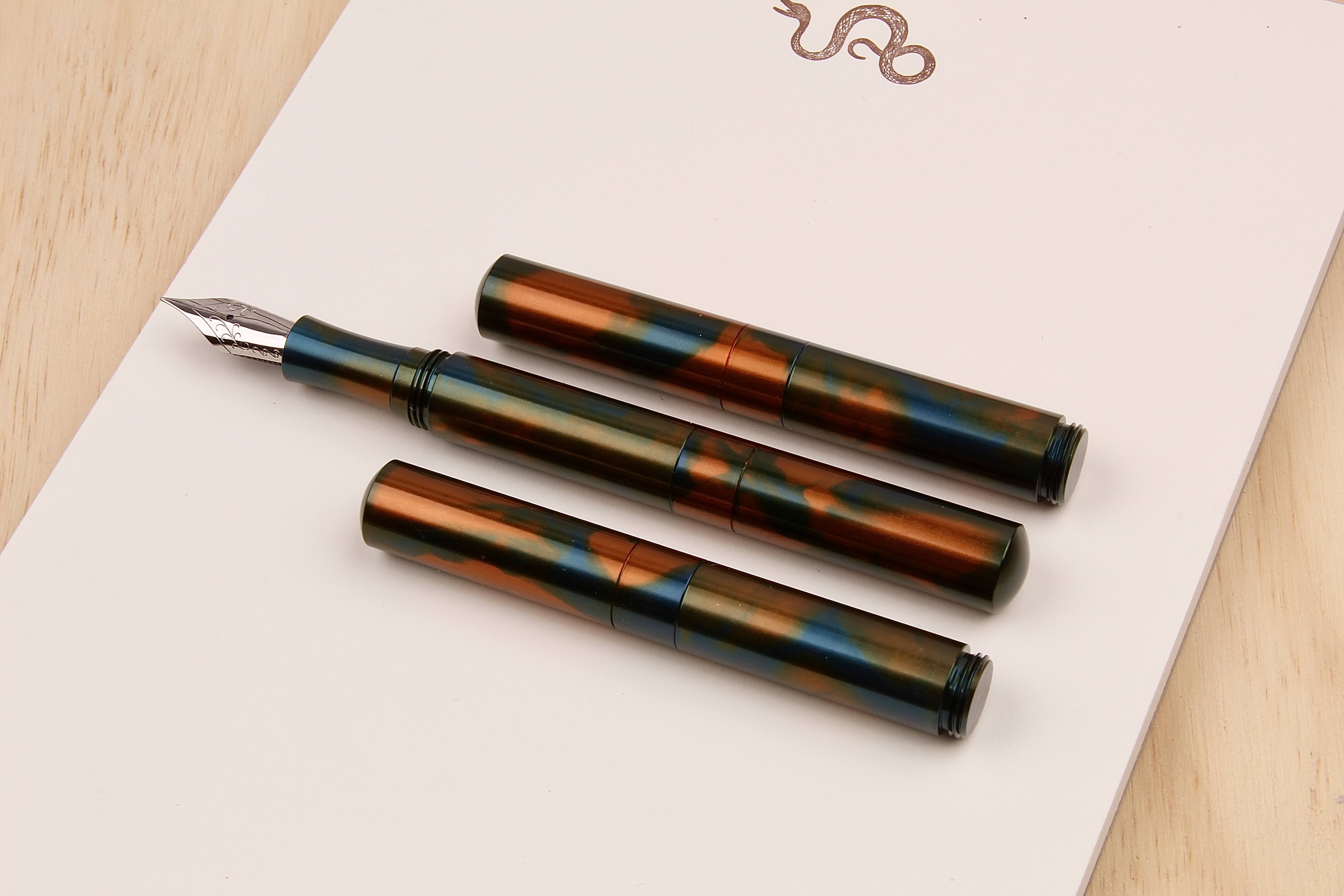 Anodized Aluminum "Pocket Six" Fountain Pen