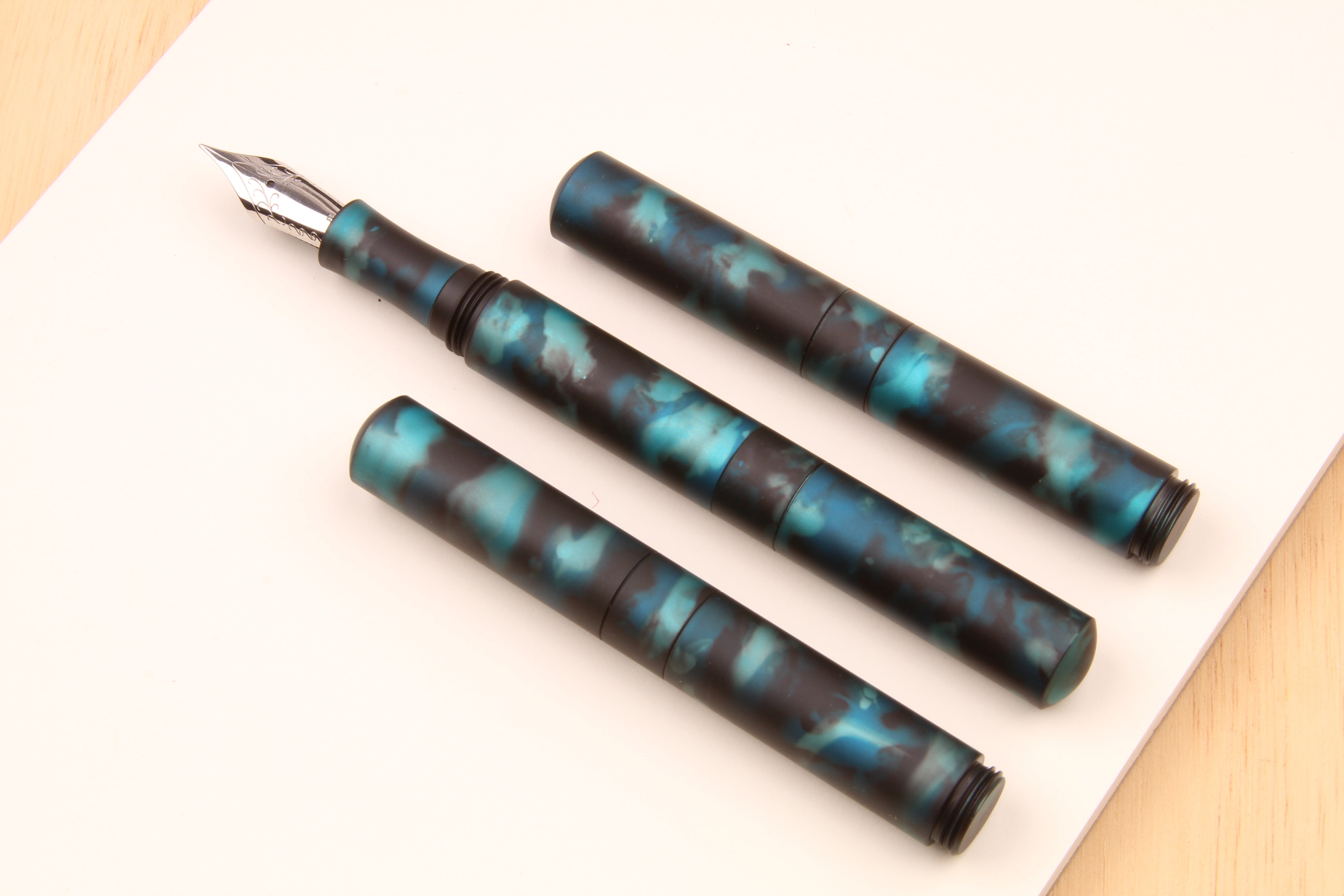 Anodized Aluminum "Pocket Six" Fountain Pen